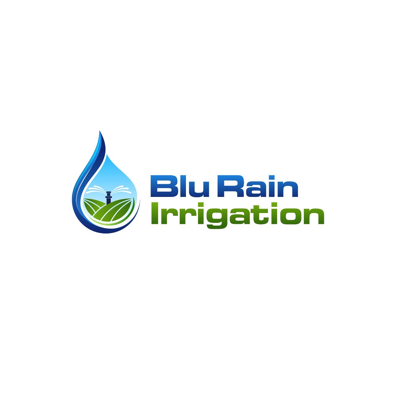 Blu Rain Irrigation Logo