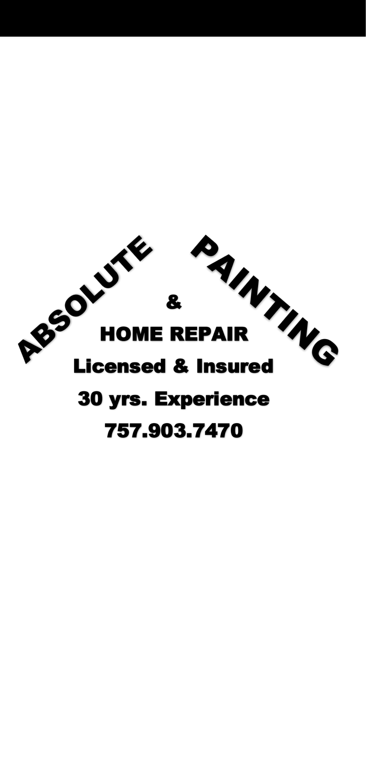 Absolute Painting and Home Repair, LLC Logo