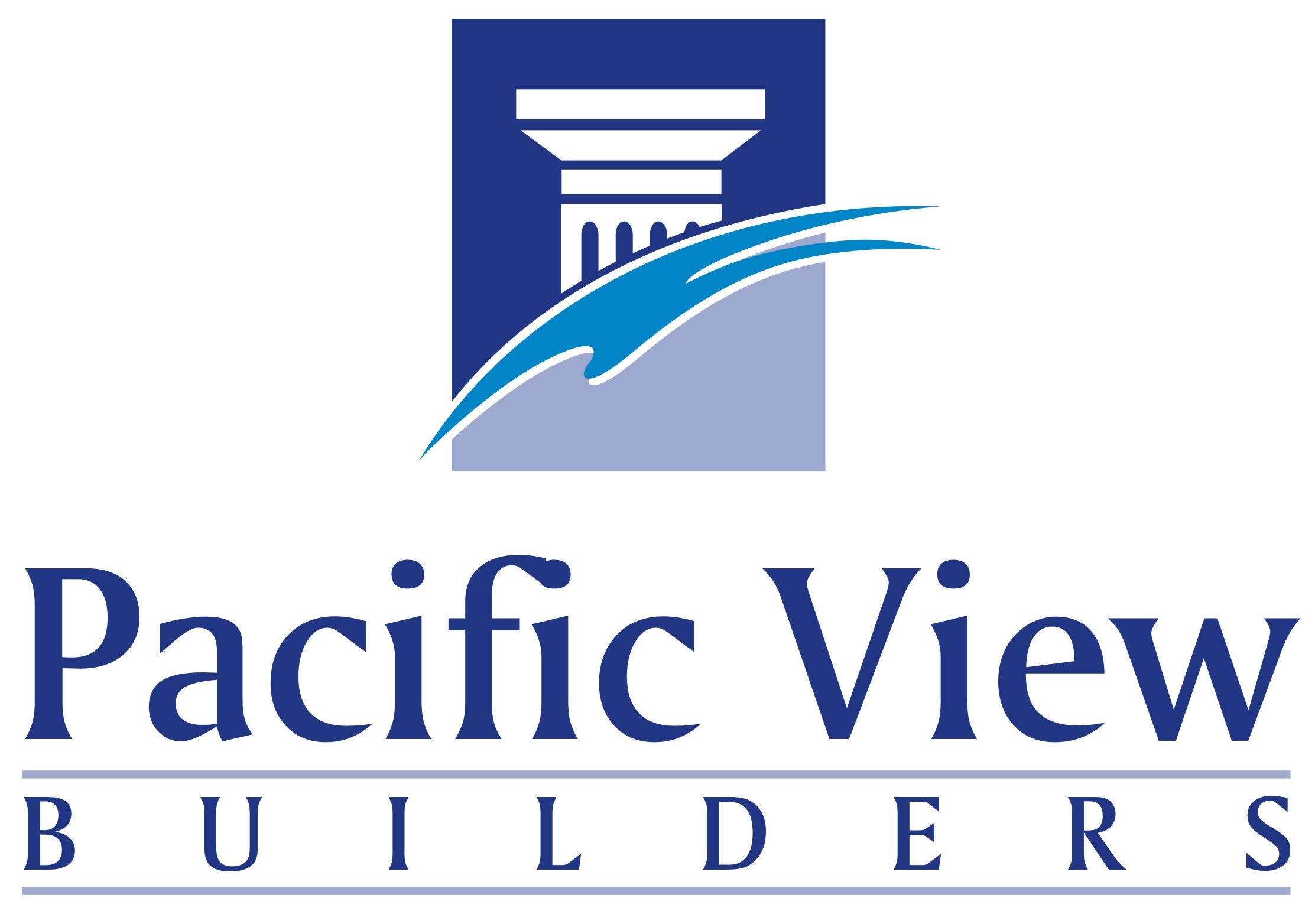 Pacific View Builders Logo