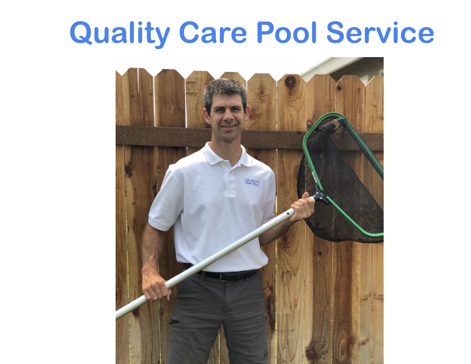 Quality Care Pool Service Logo