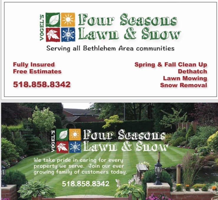 Vogel's Four Season's Lawn & Snow Logo