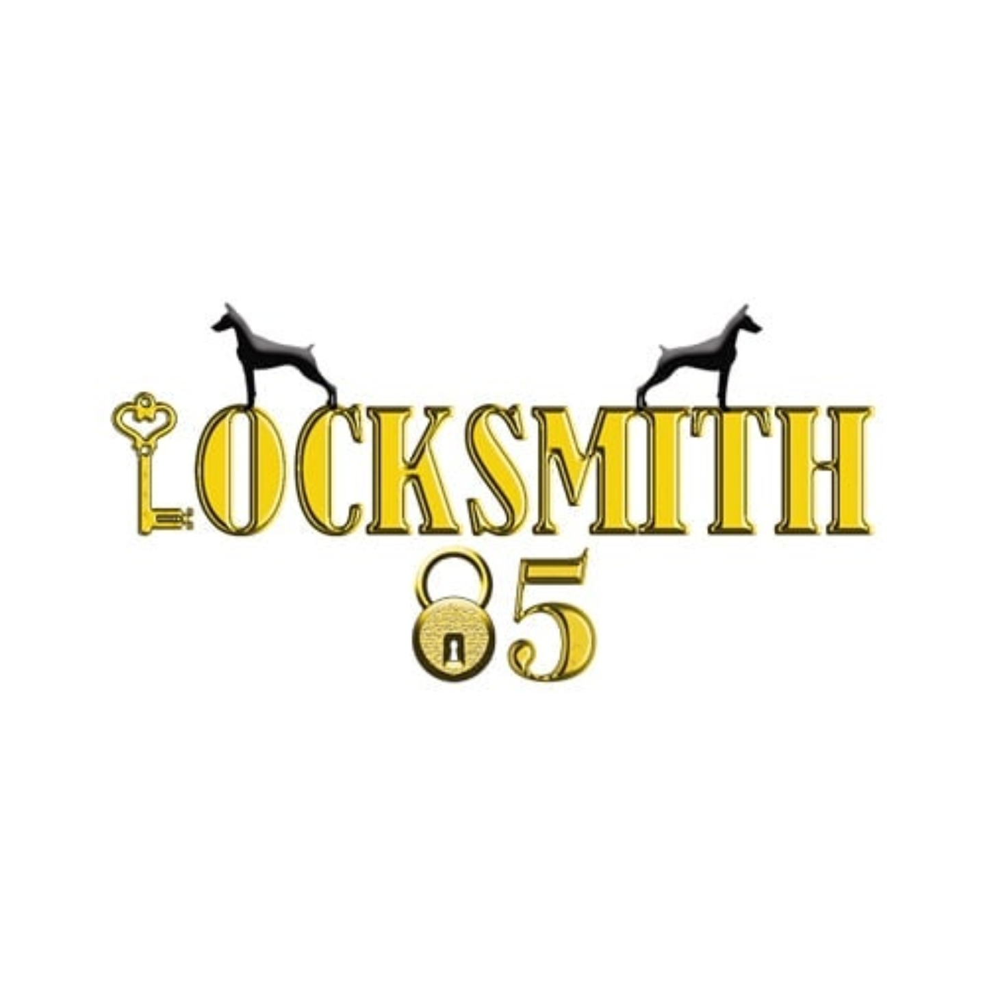 85 Locksmith Logo