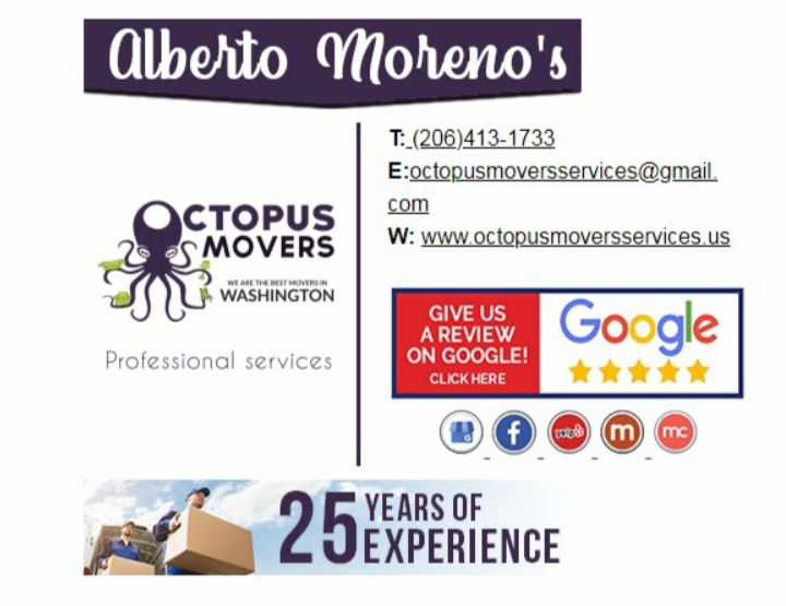 Octopus Movers Services LLC Logo