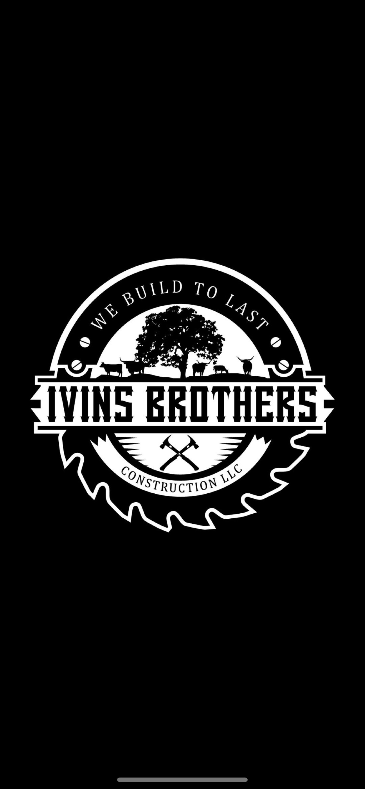 Ivins Brothers Construction Logo