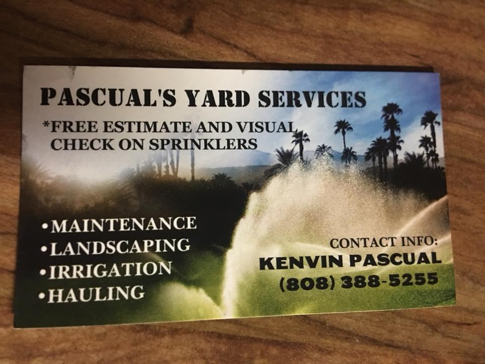 Pascual's Yard Services Logo