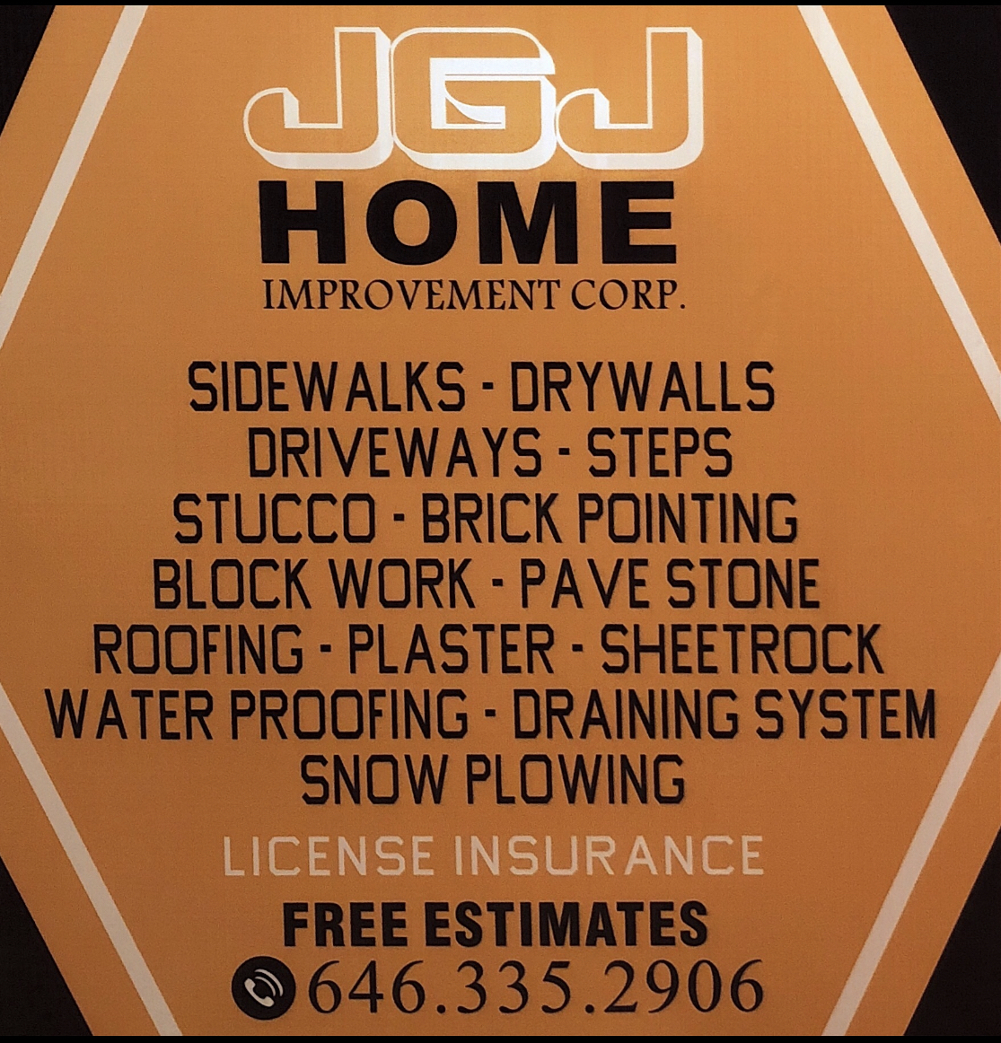 J.G.J Home Improvement Corp. Logo