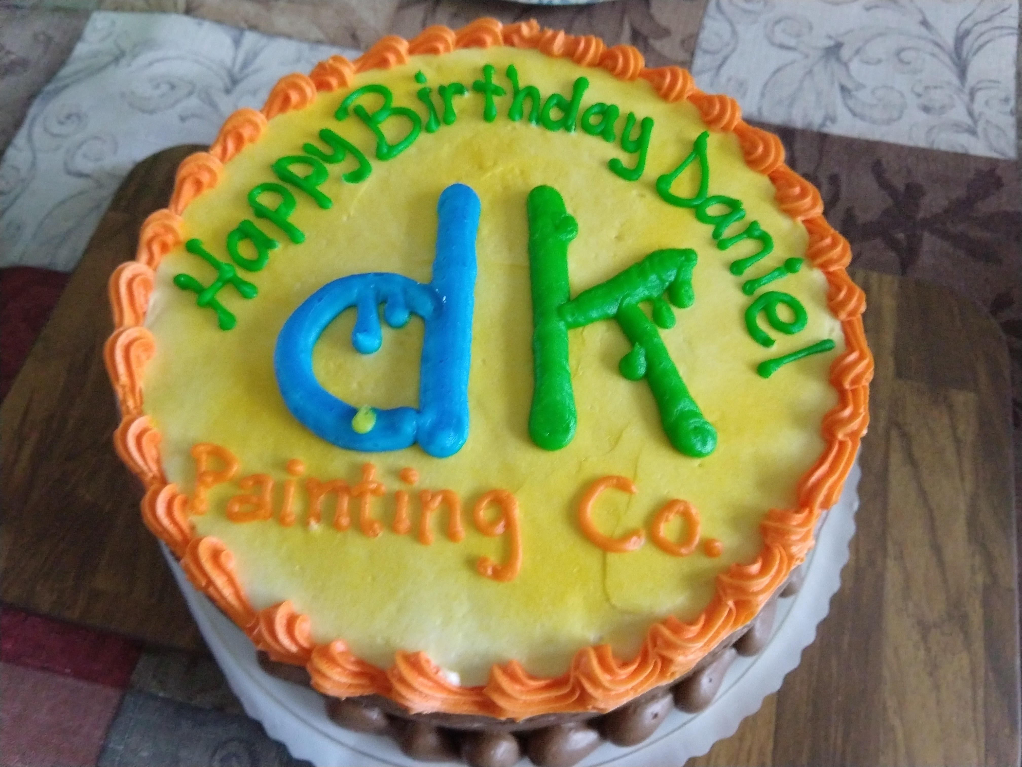 DK Painting Co. Logo
