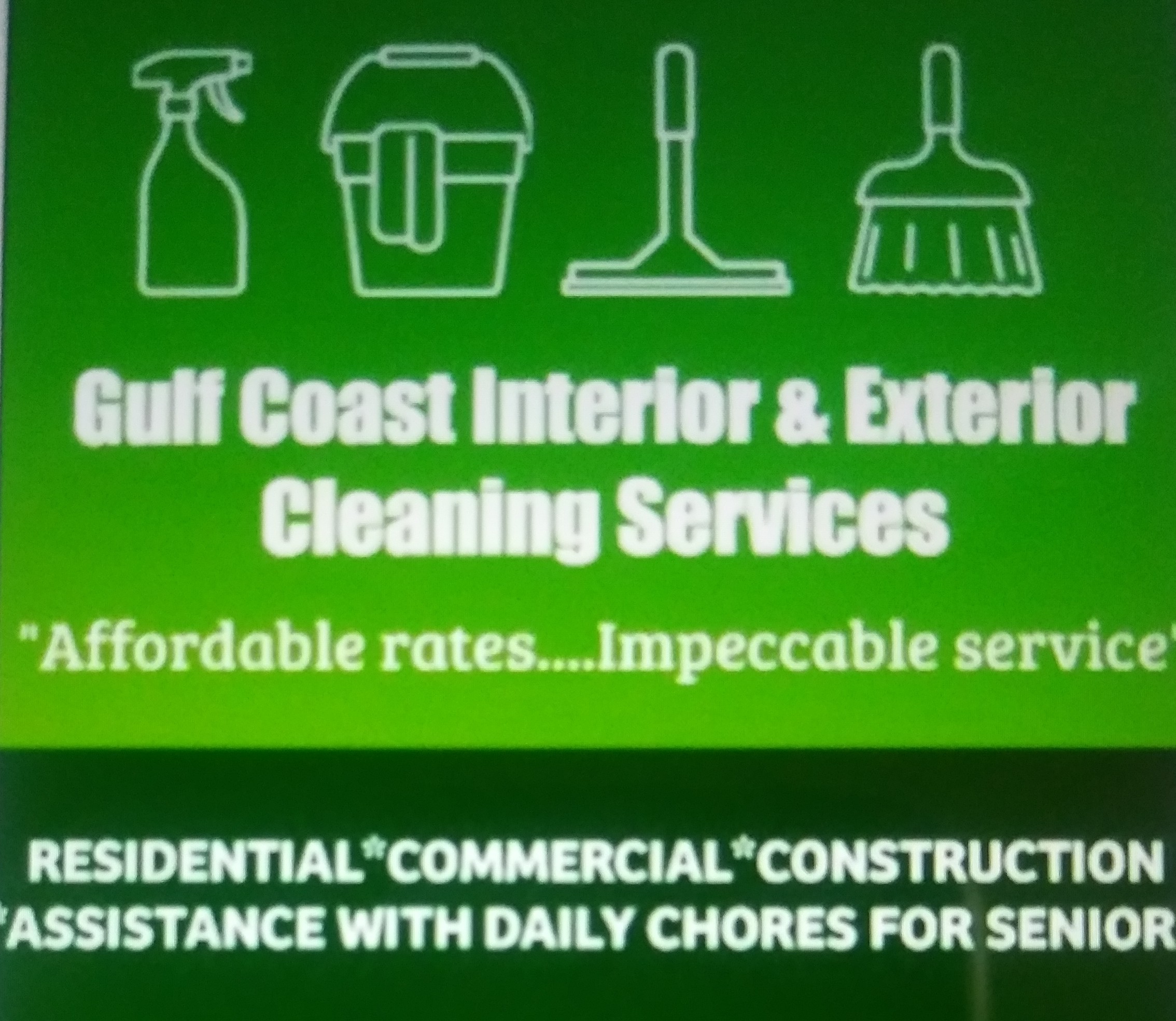 Gulf Coast Interior & Exterior Cleaning Services Logo