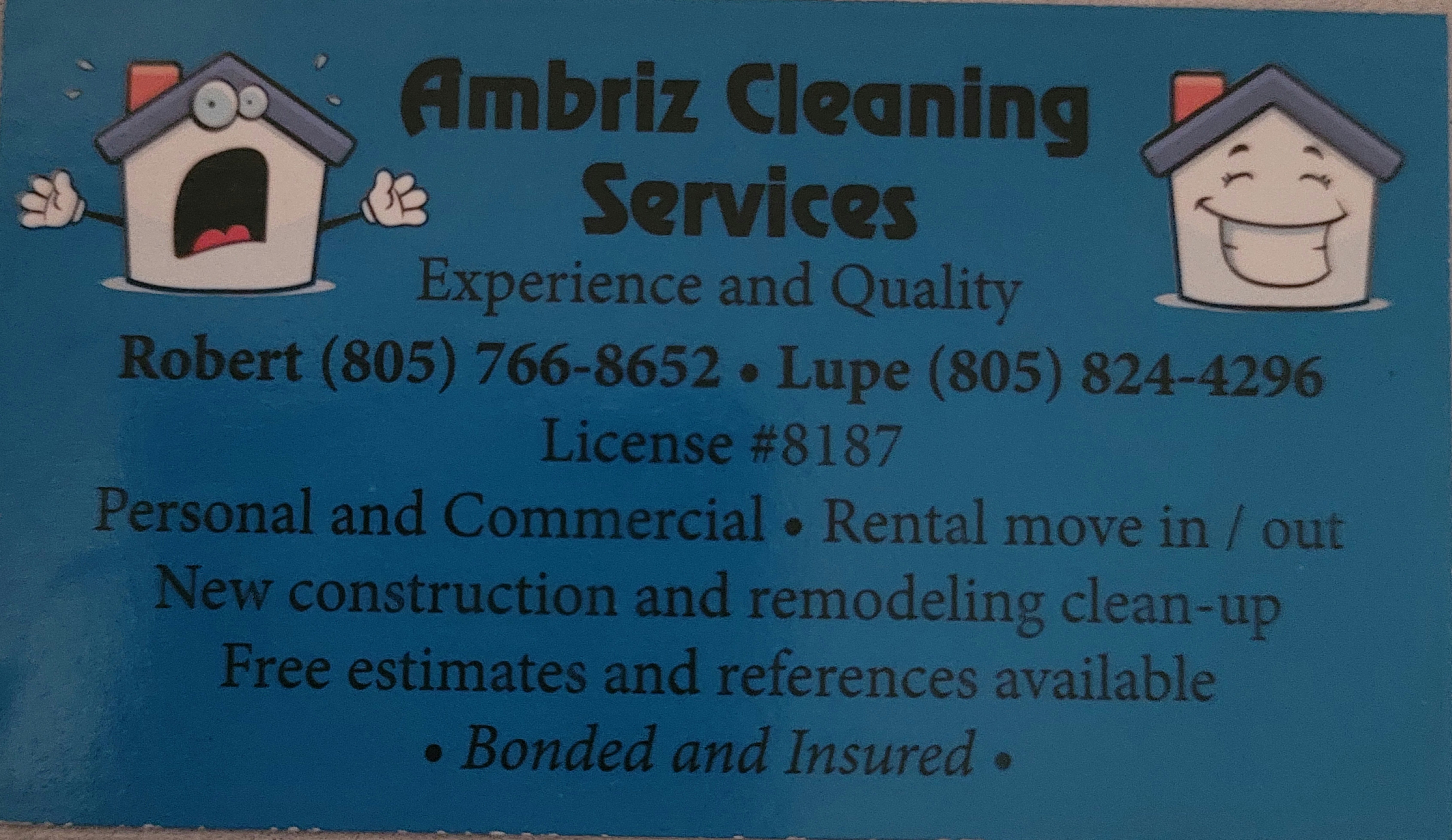 Ambriz Cleaning Services Logo