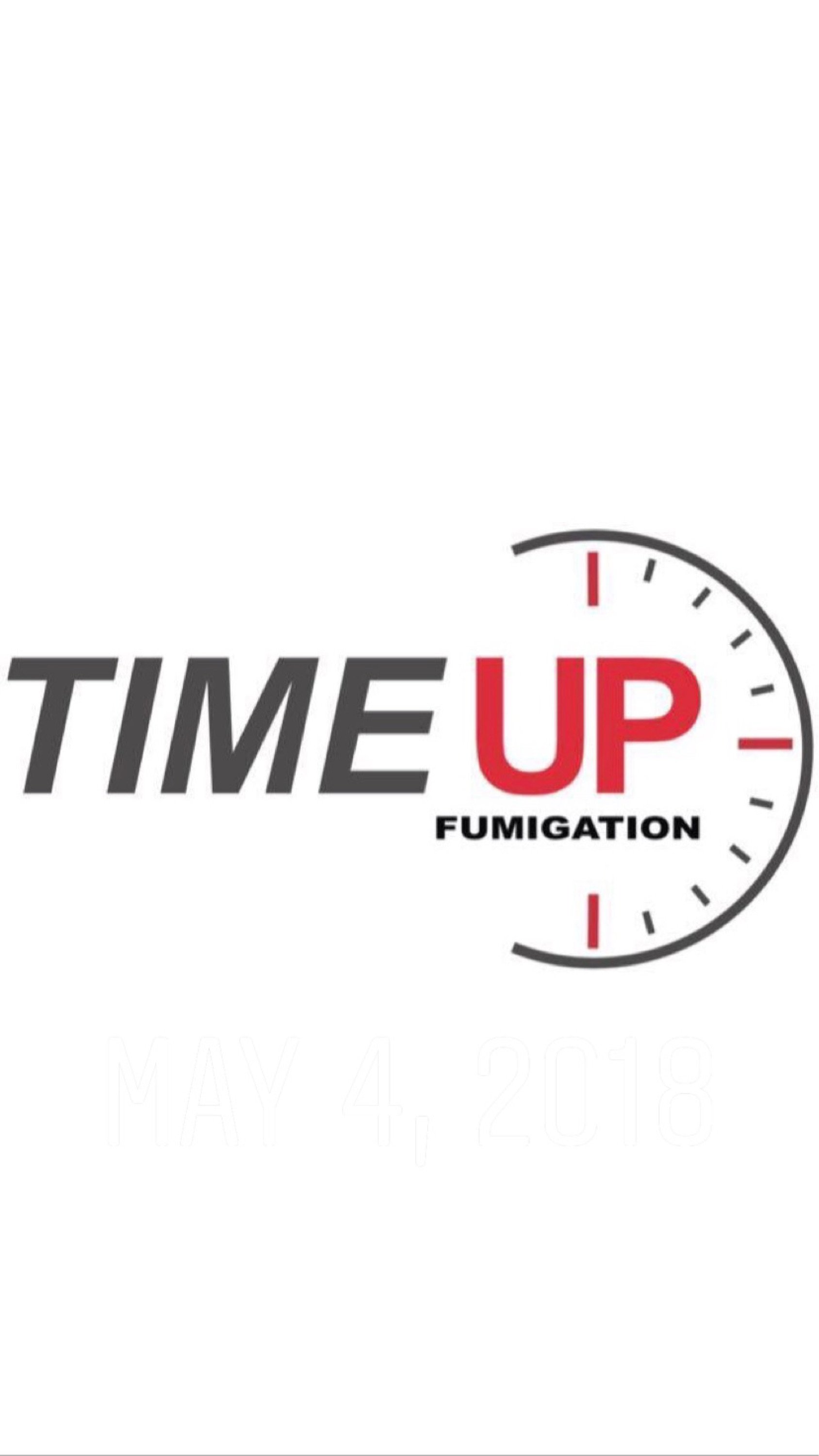 Time's Up Fumigation, LLC Logo