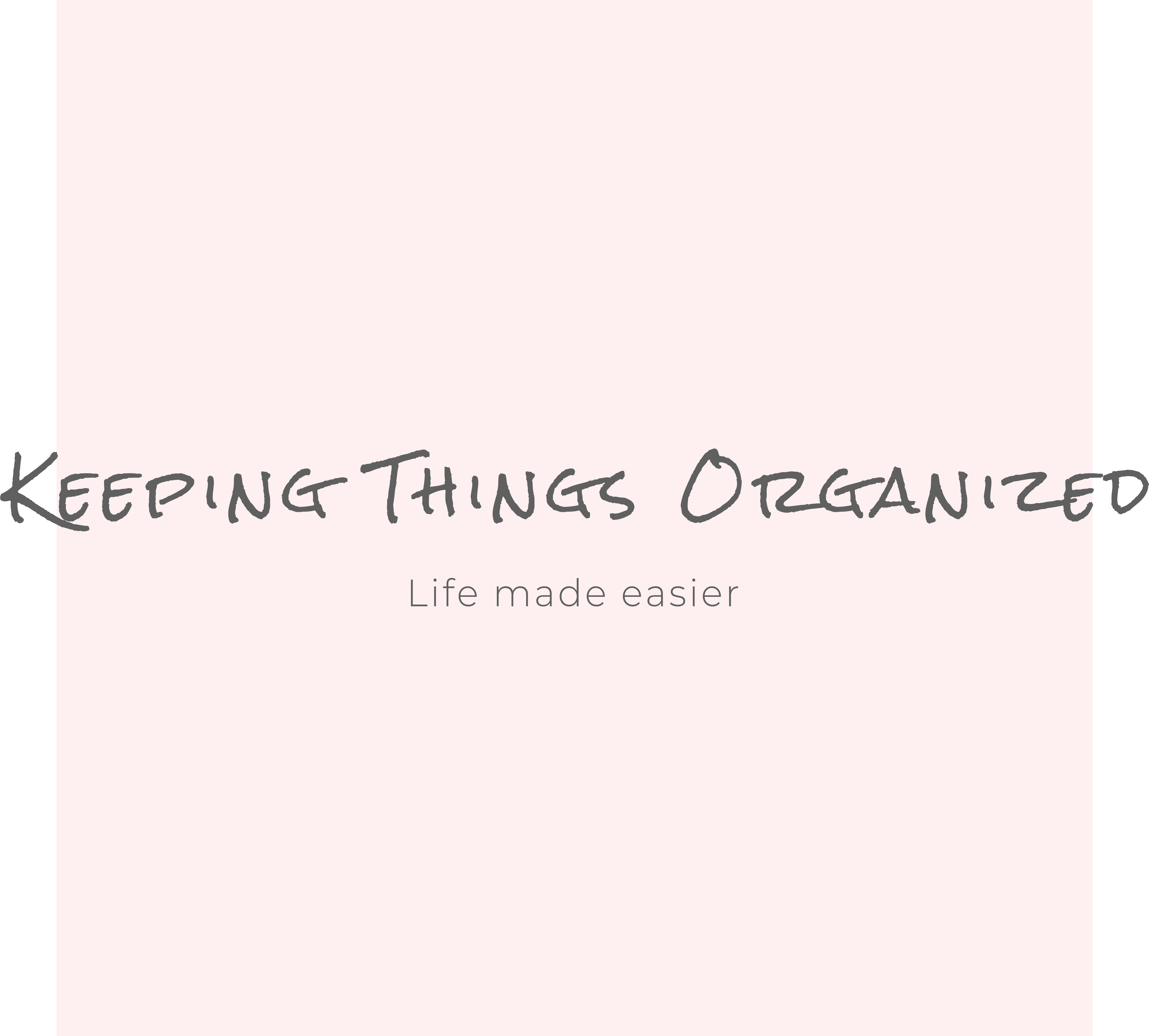 Keeping Things Organized Logo