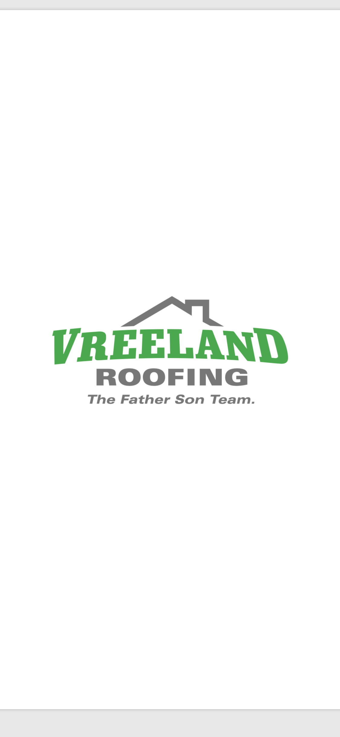 Vreeland Roofing Inc. Logo