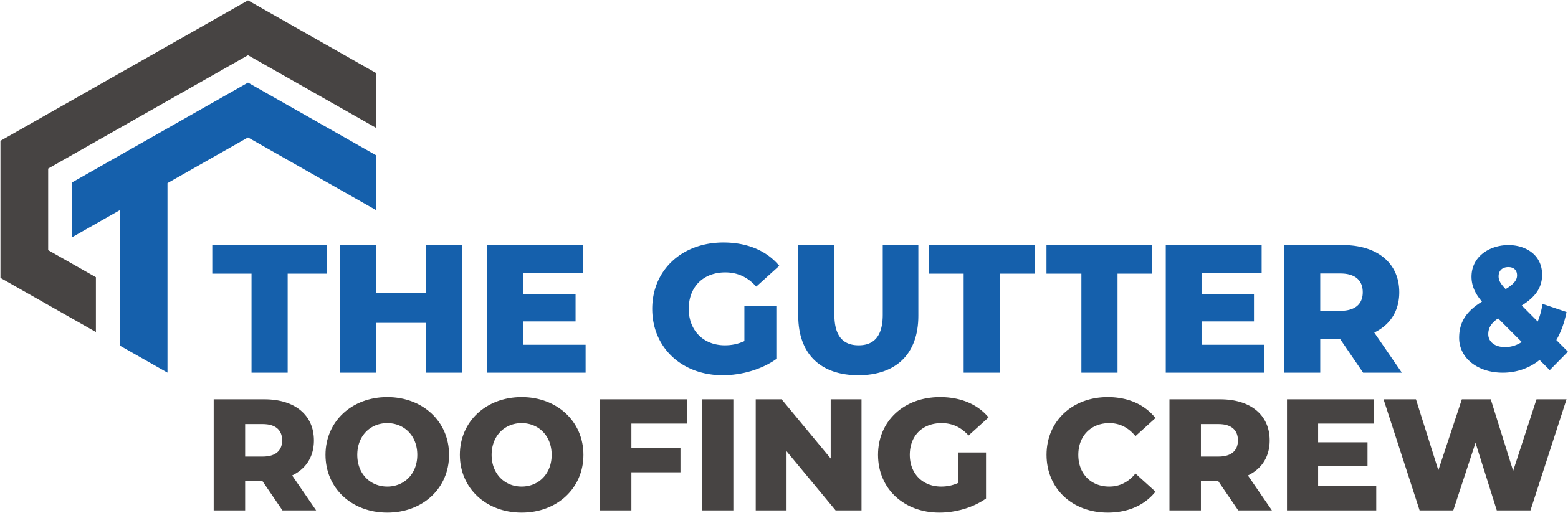 The Gutter & Roofing Crew Logo
