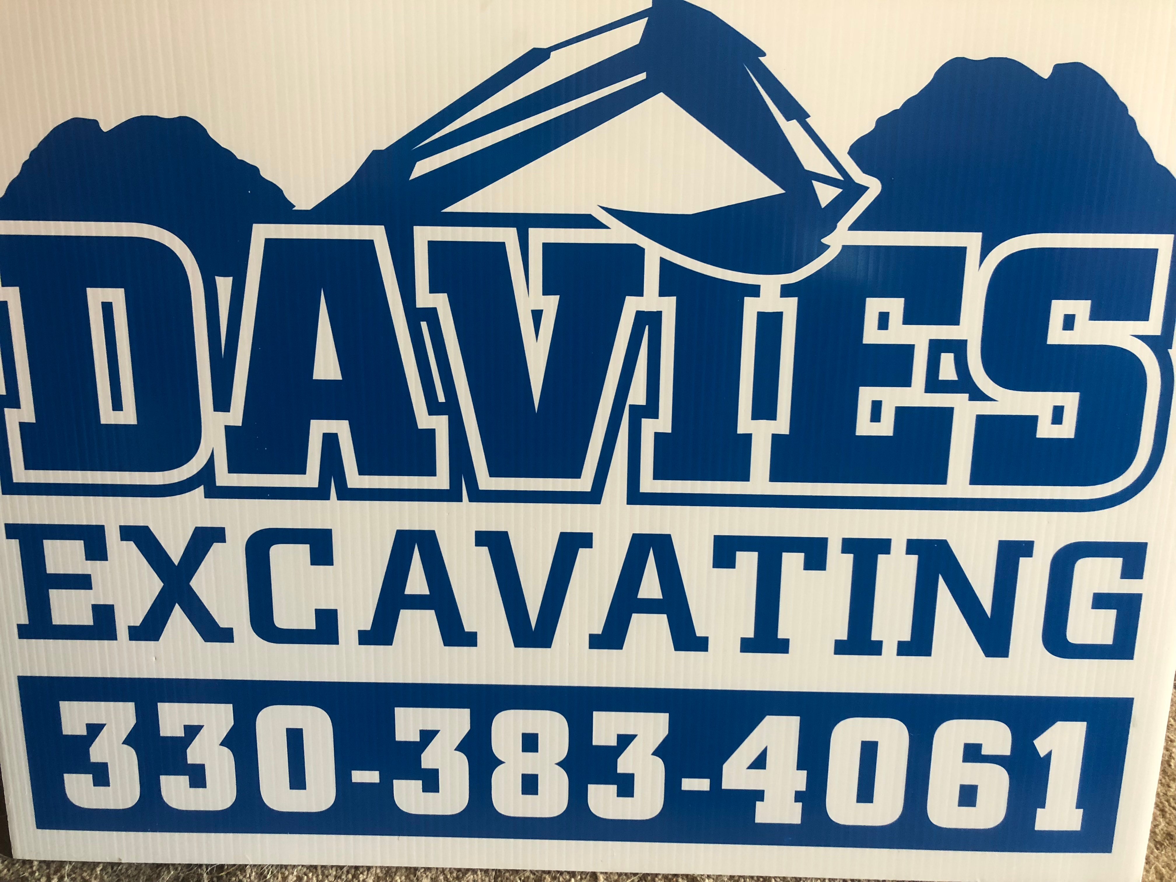 Davies Excavating Logo