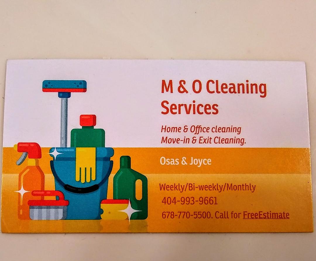 M&O Cleaning Service, LLC Logo