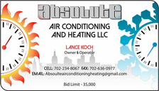 Absolute Air Conditioning & Heating, LLC Logo
