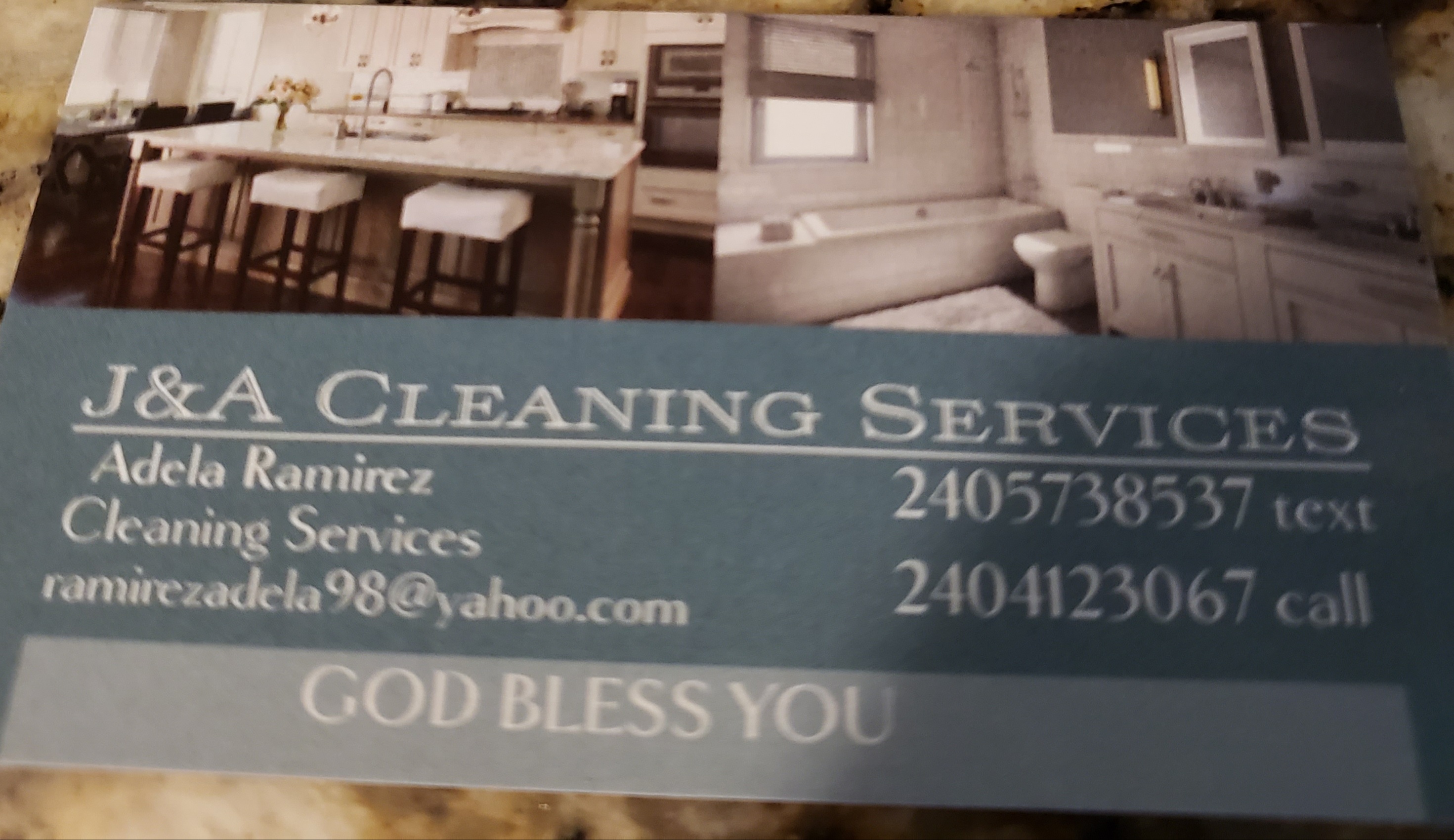 J&A Cleaning Service Logo