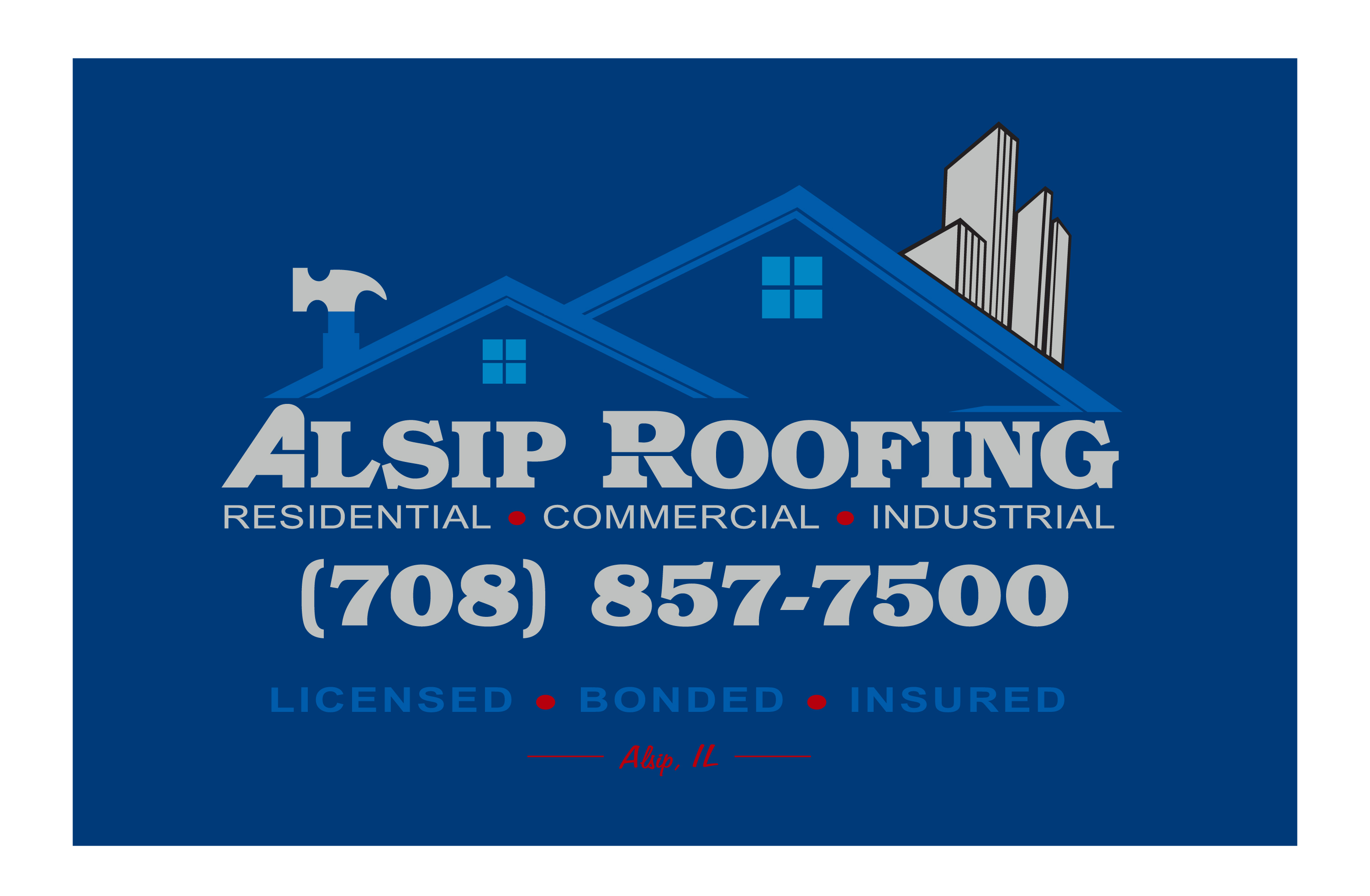 Alsip Roofing PLLC Logo