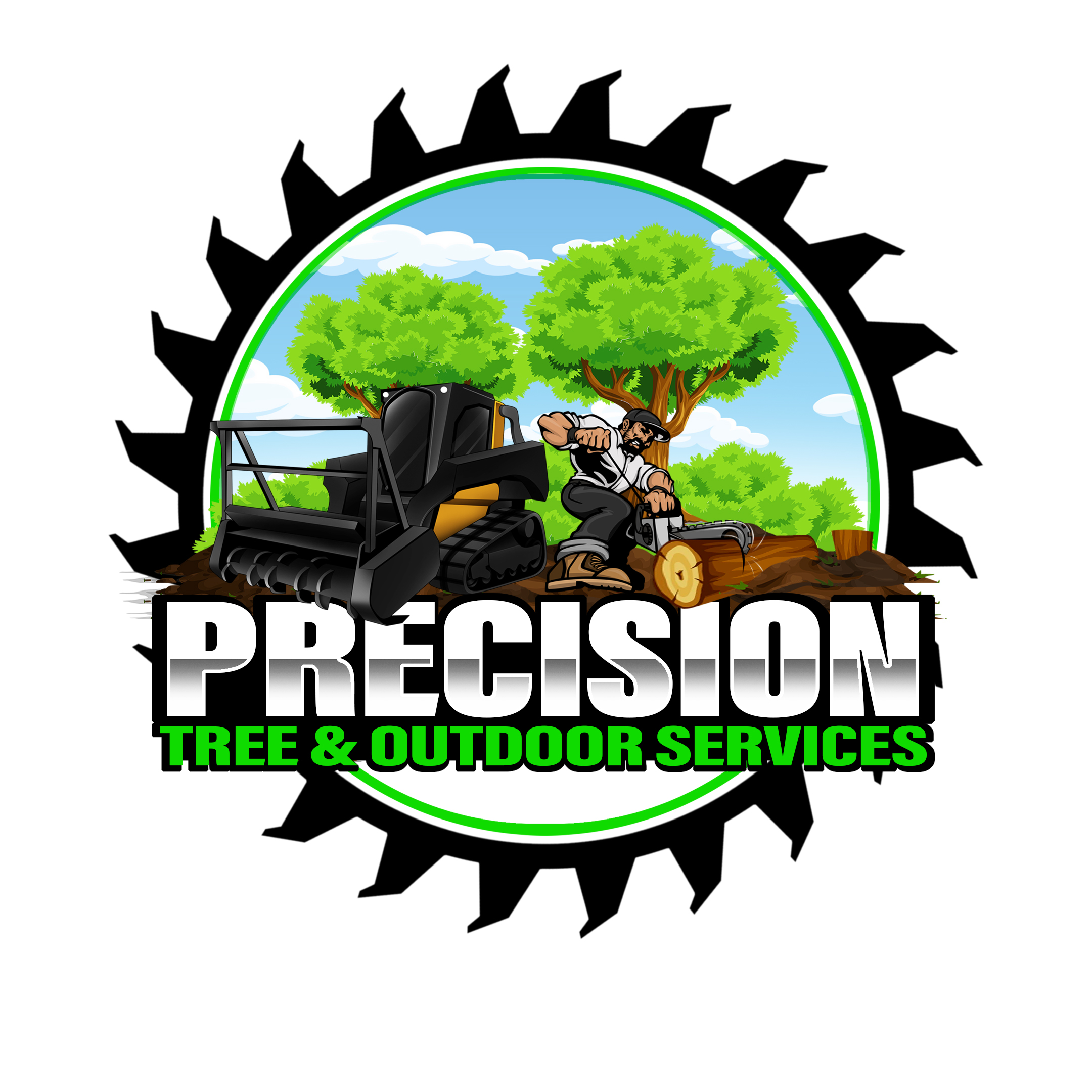 Precision Tree and Outdoor Services Logo
