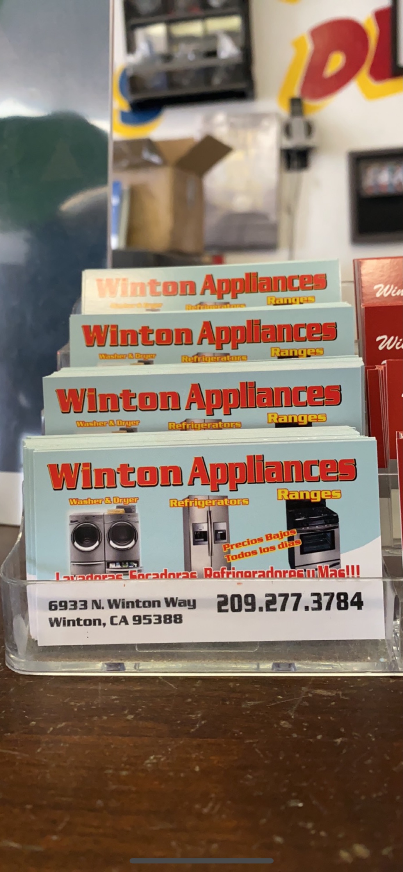 Winton Appliances - Unlicensed Contractor Logo