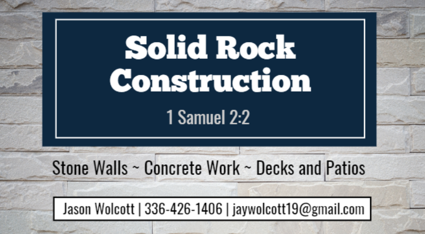 Solid Rock Construction Logo