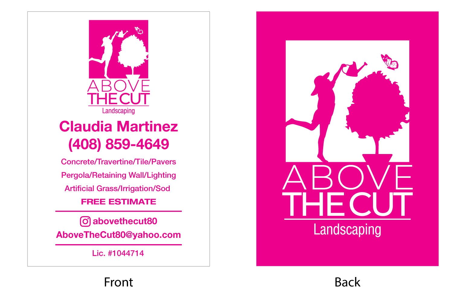 Above The Cut Gardening and Landscaping Logo