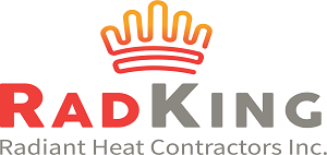 Rad.King, Radiant Heat Contractors, Inc. Logo