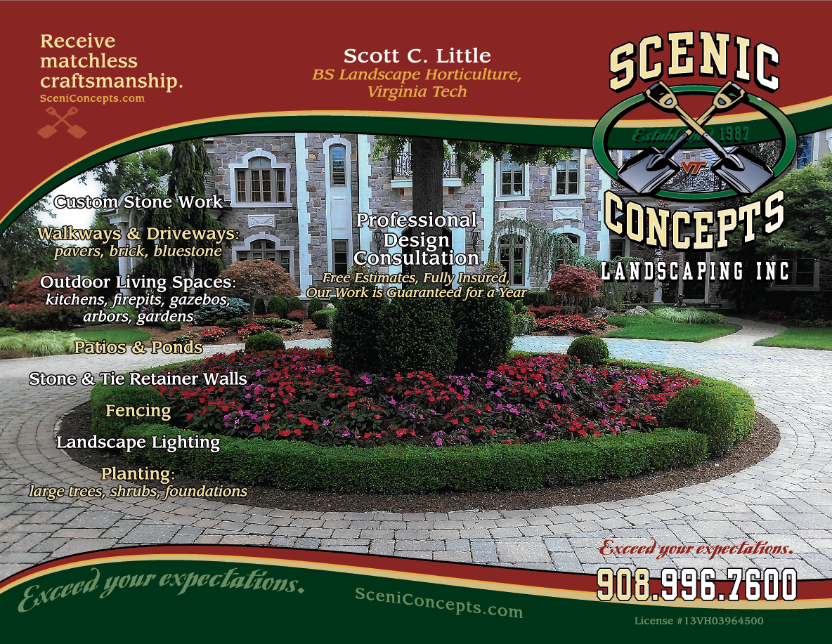 Scenic Concepts Landscaping Logo