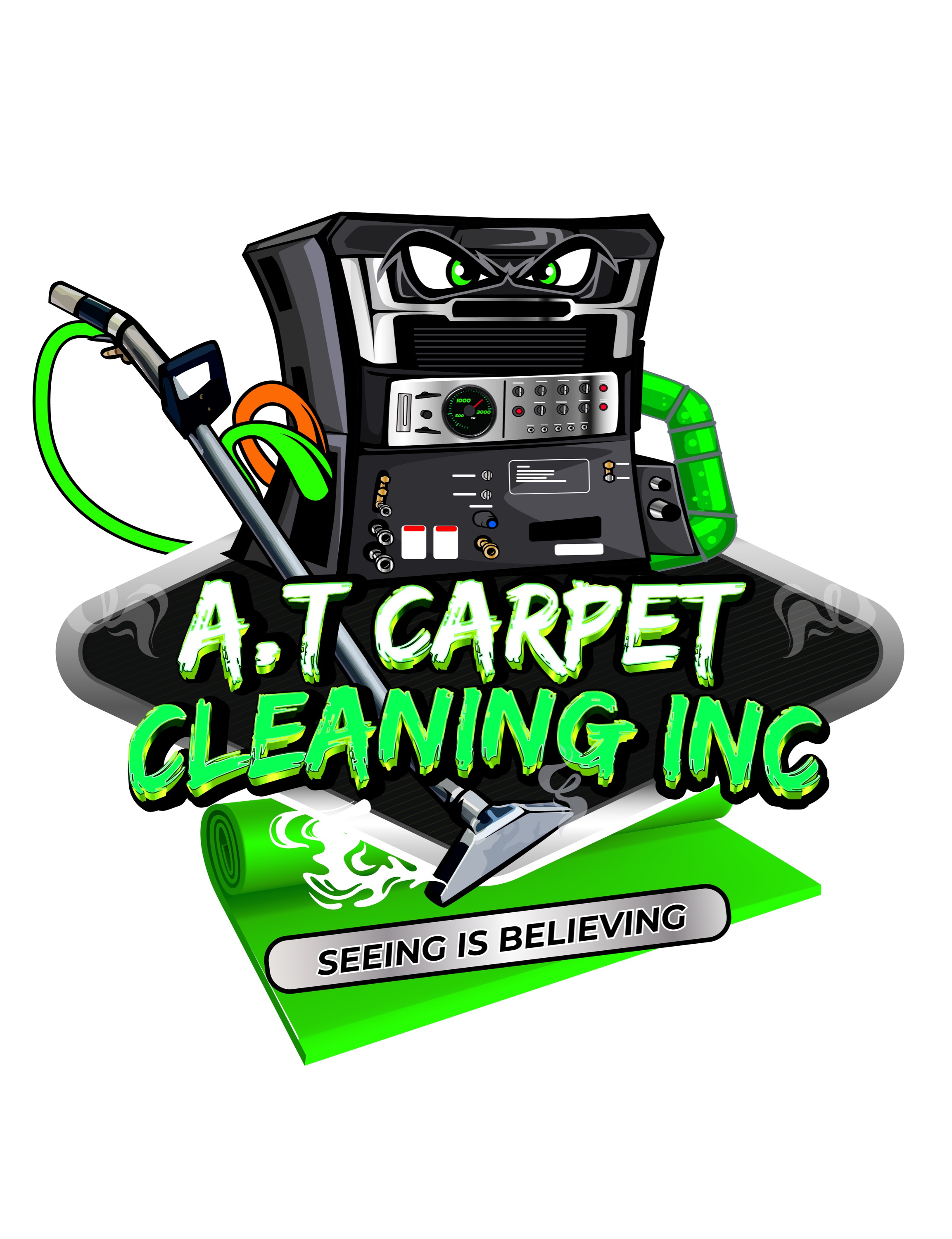 A.T. Carpet Cleaning, Inc. Logo
