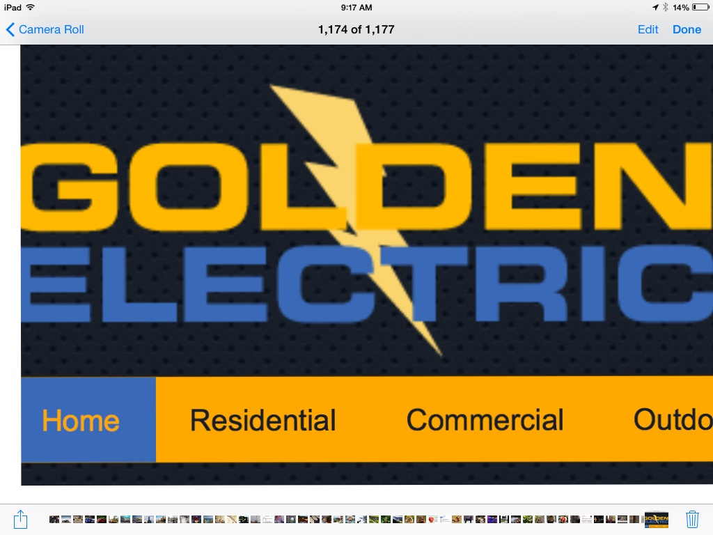 Golden Electric Logo