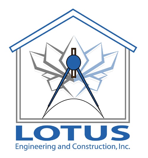 Lotus Engineering and Construction, Inc. Logo