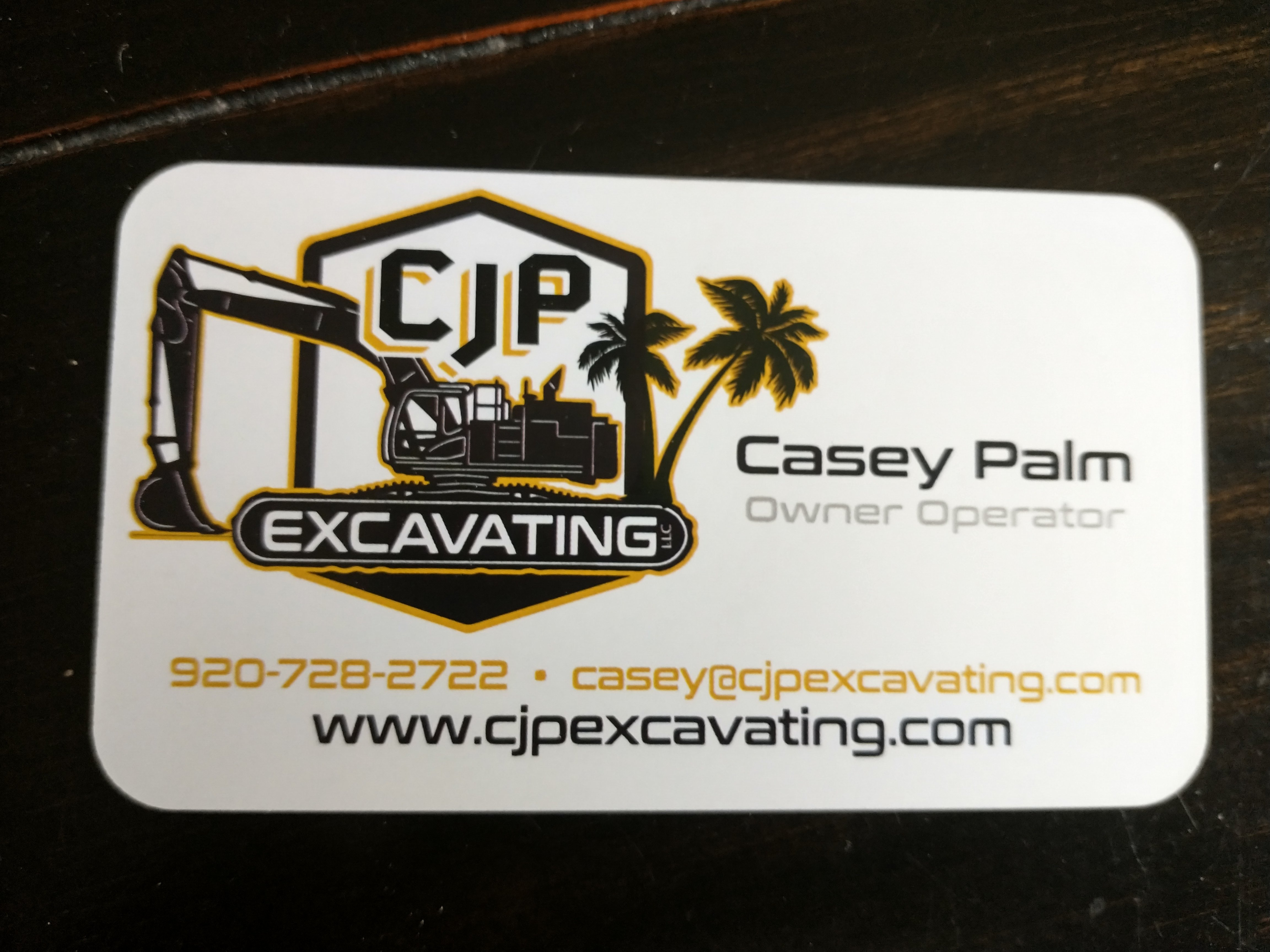CJP Excavating, LLC Logo