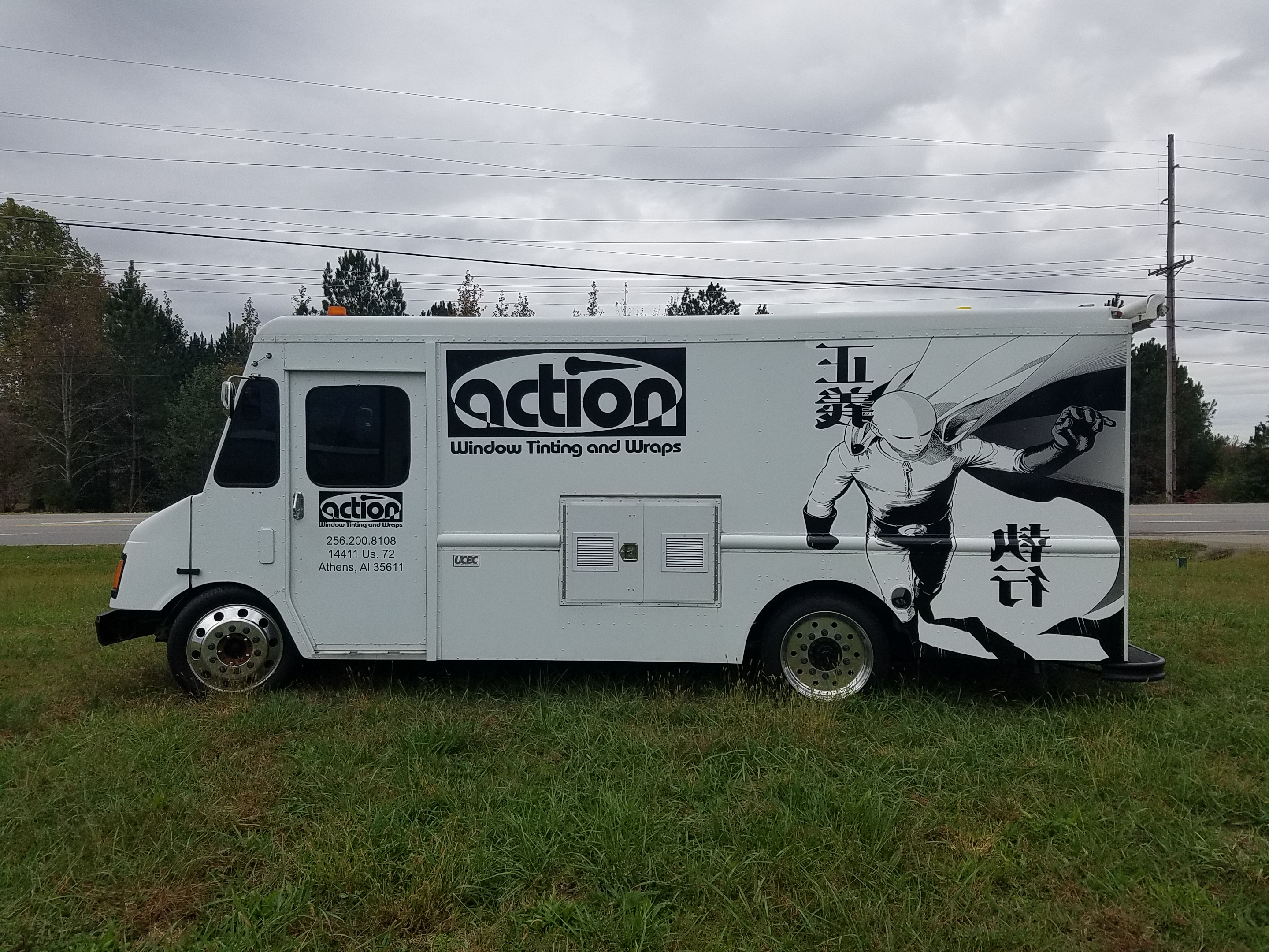 Action Window Tinting and Wraps Logo