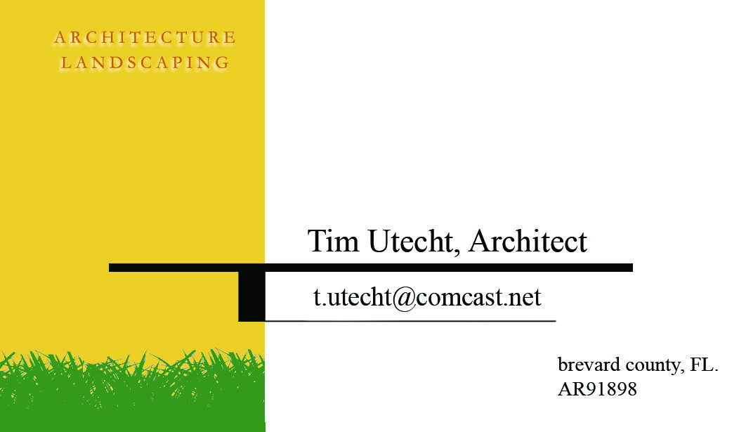 Tim Utecht Architect Logo