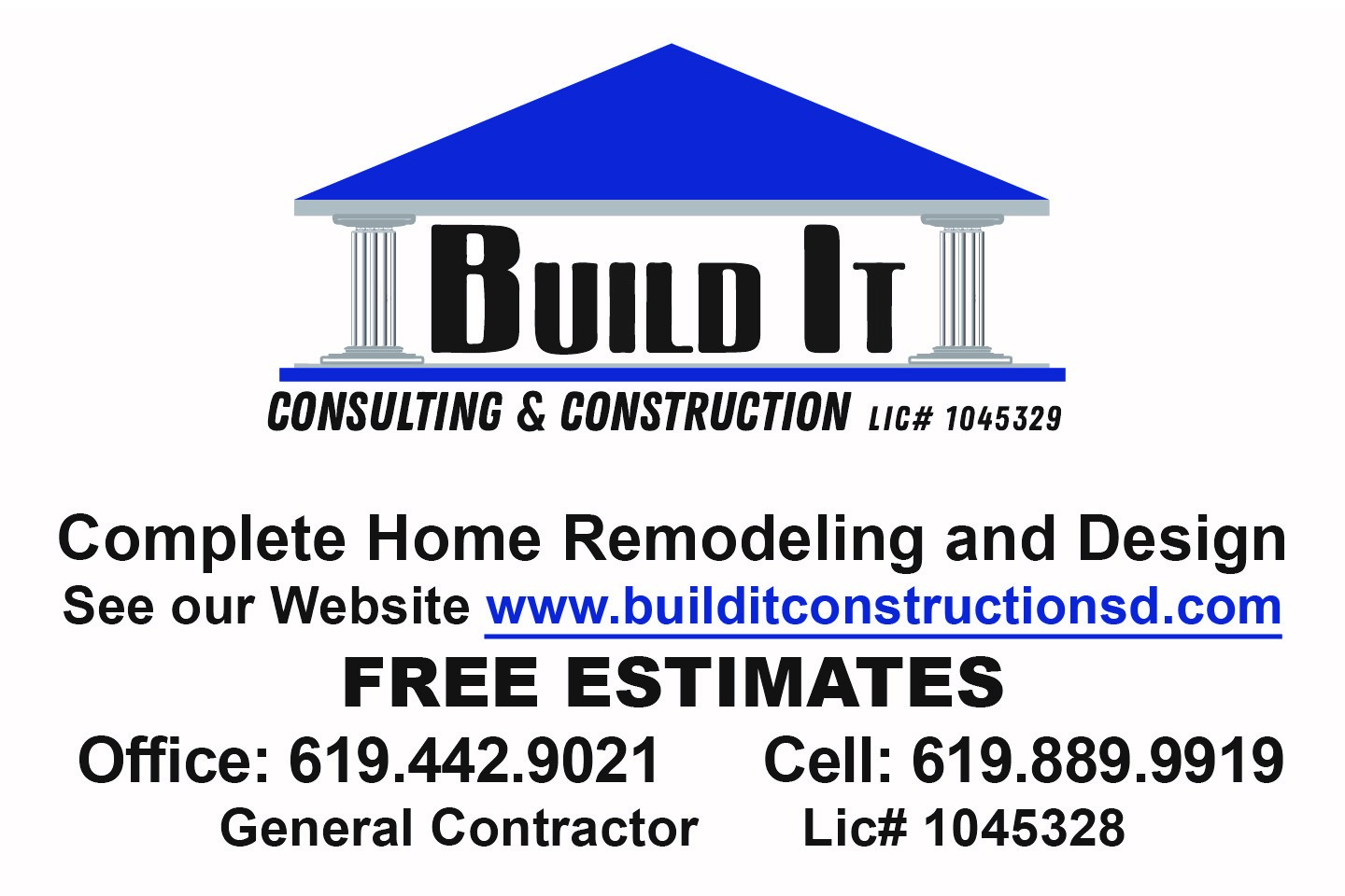Build It Consulting Construction Logo