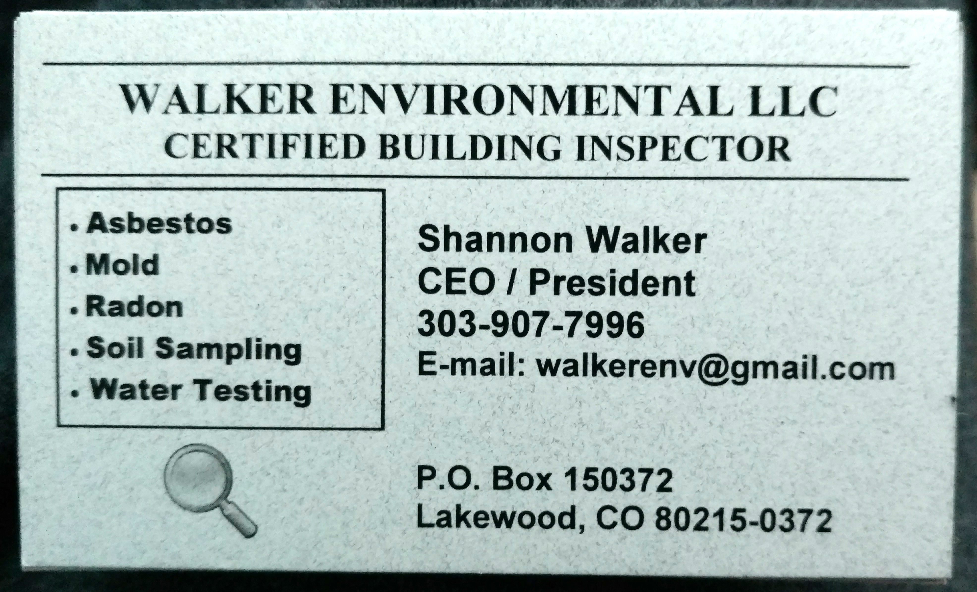 Walker Environmental Logo