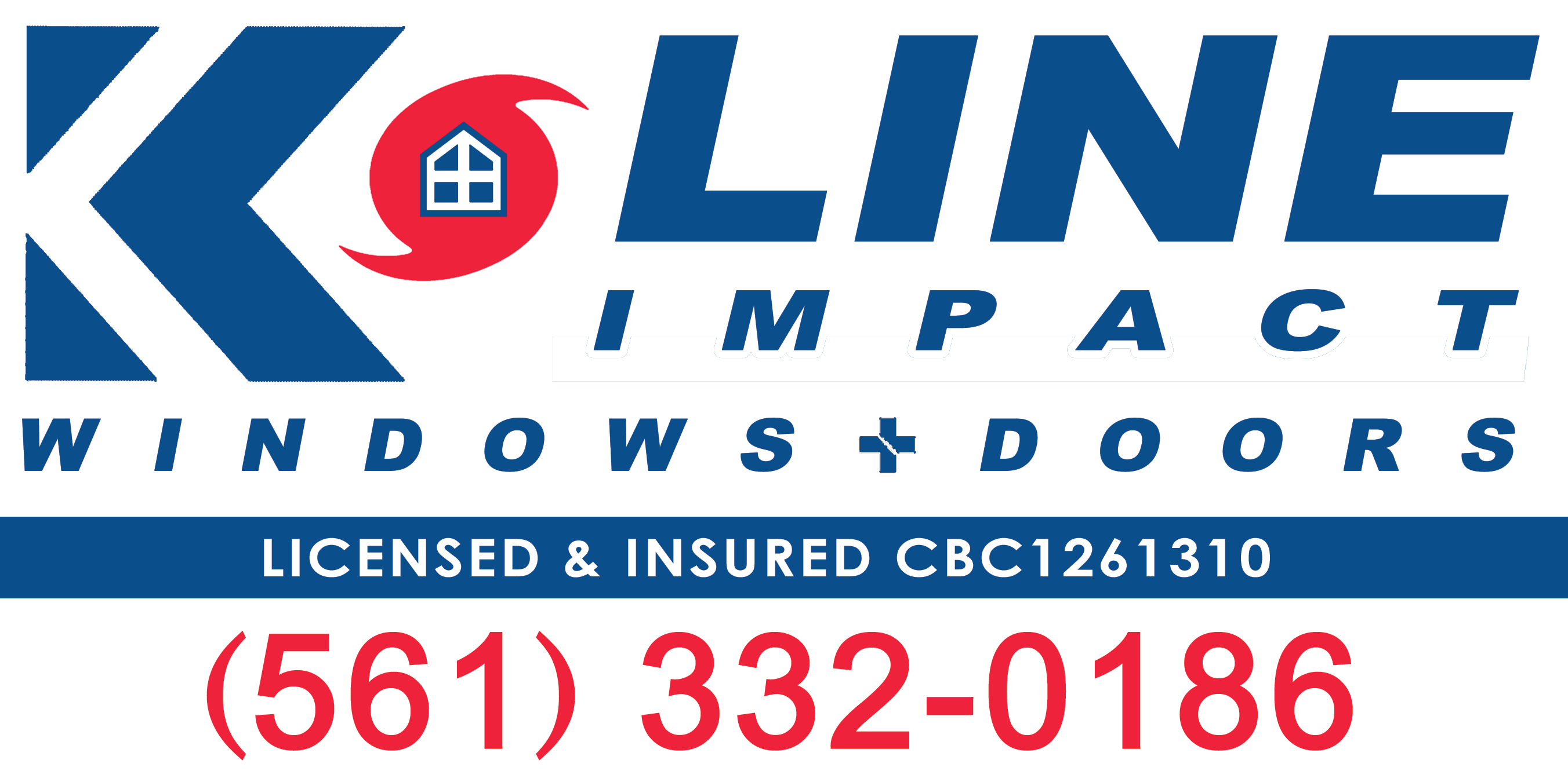 K Line Impact Windows & Doors Logo