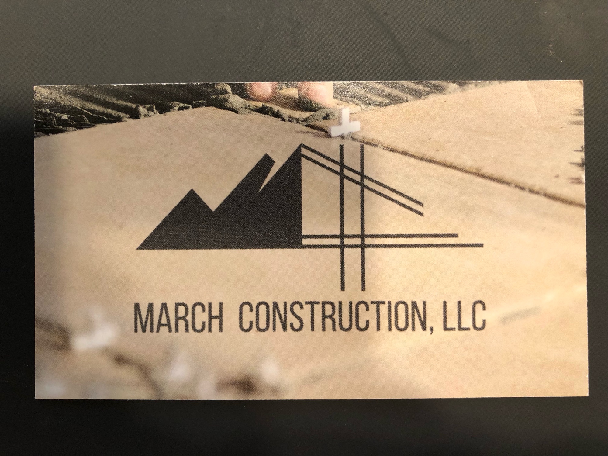 March Construction Logo
