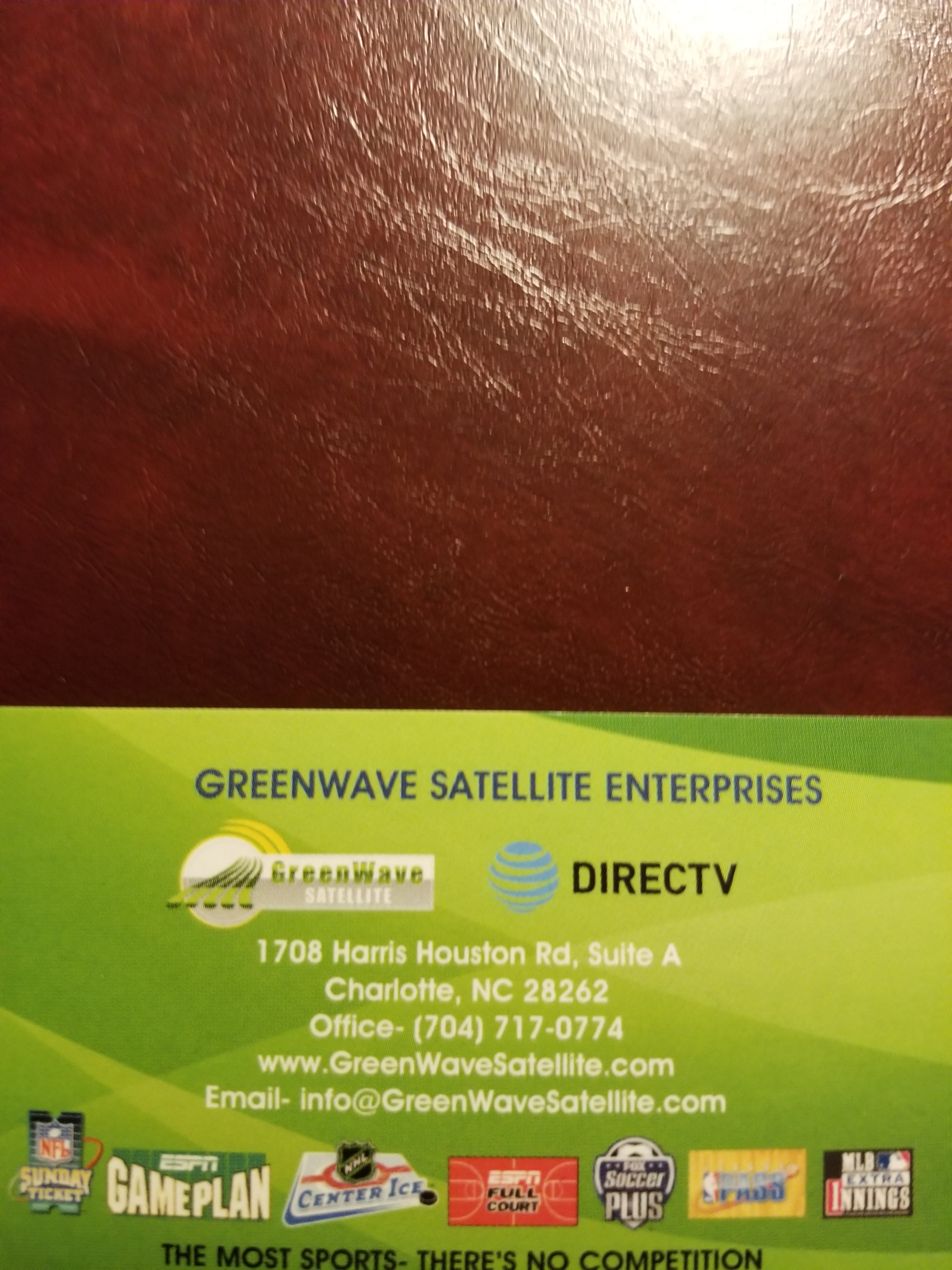 Green Wave Antenna & Satellite Services Logo