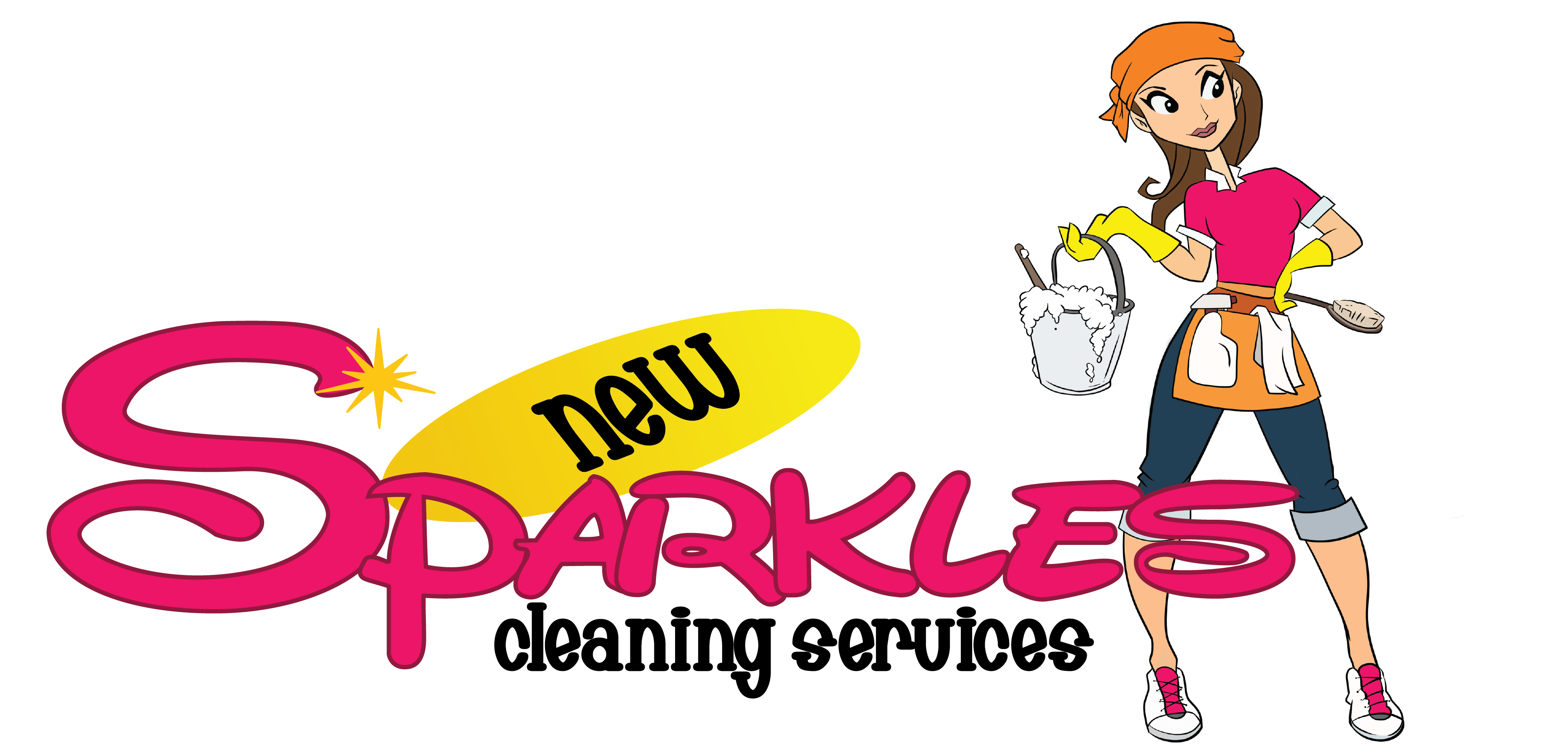 New Sparkles Cleaning Logo