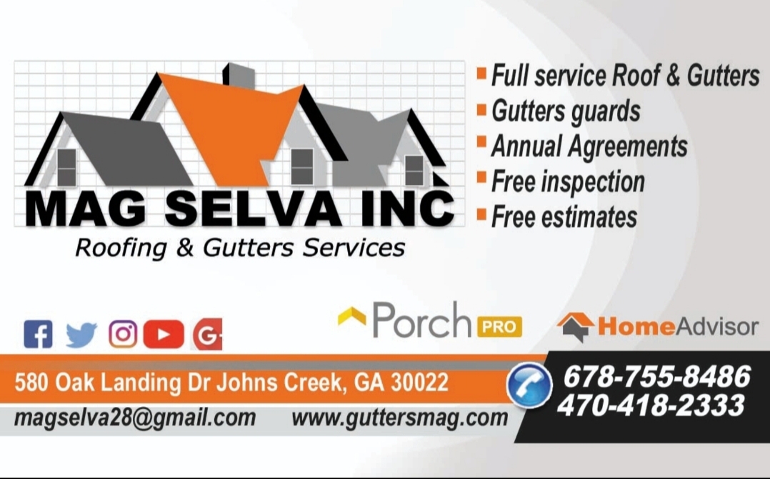 Mag Selva Roofing, Gutters, Siding, Decks Services Logo