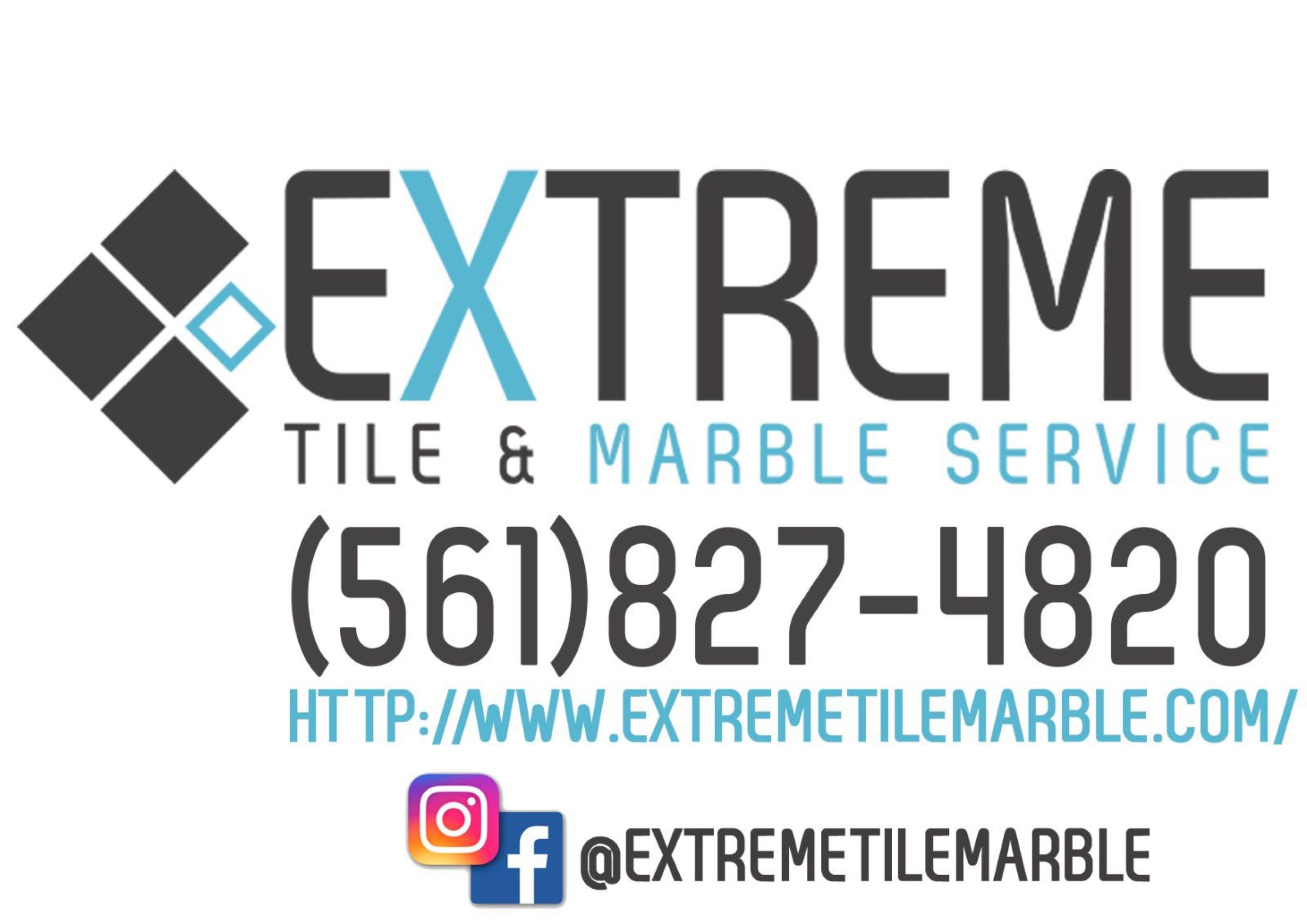 Extreme Tile & Marble Service Logo