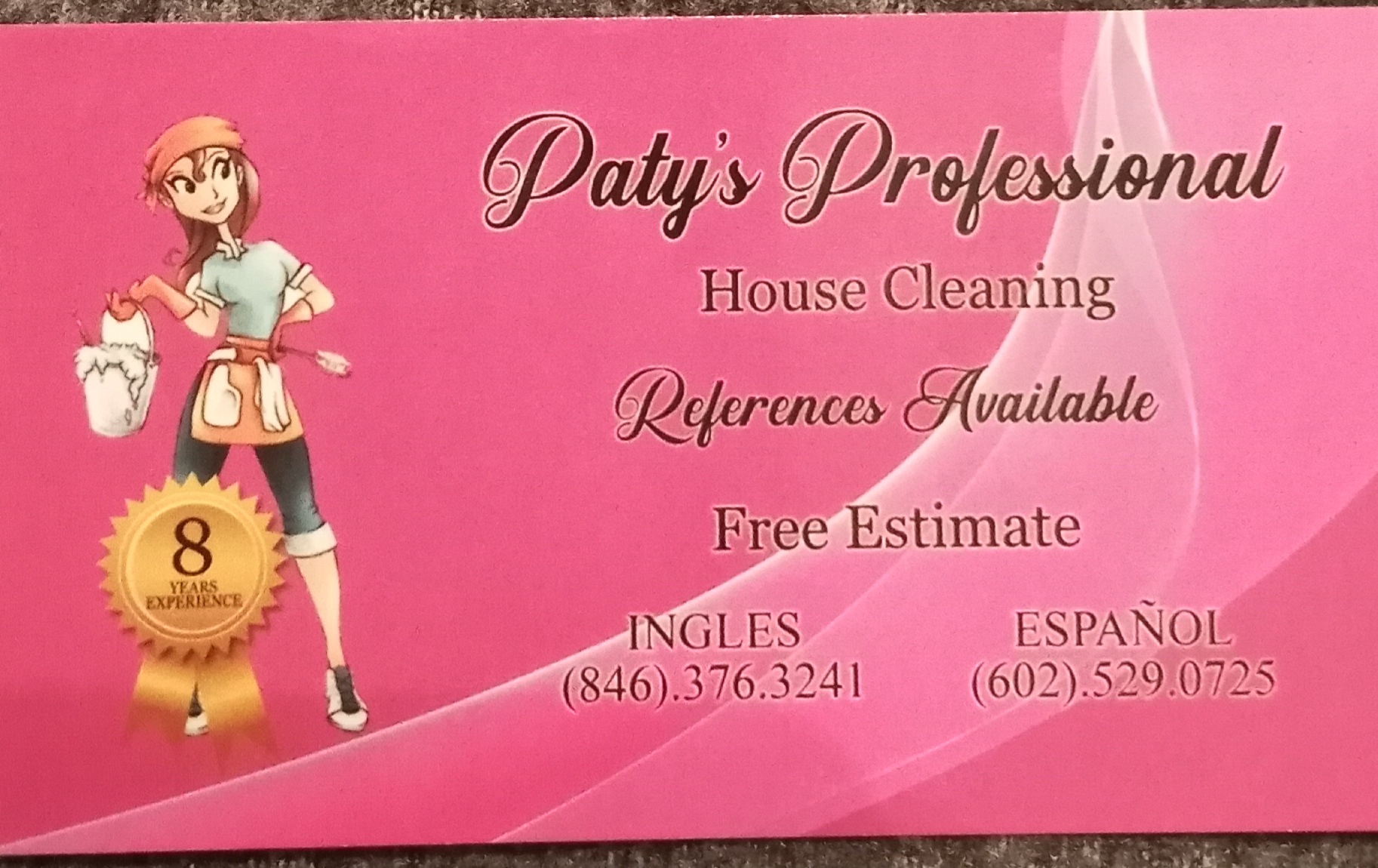 Paty's Cleaning Logo