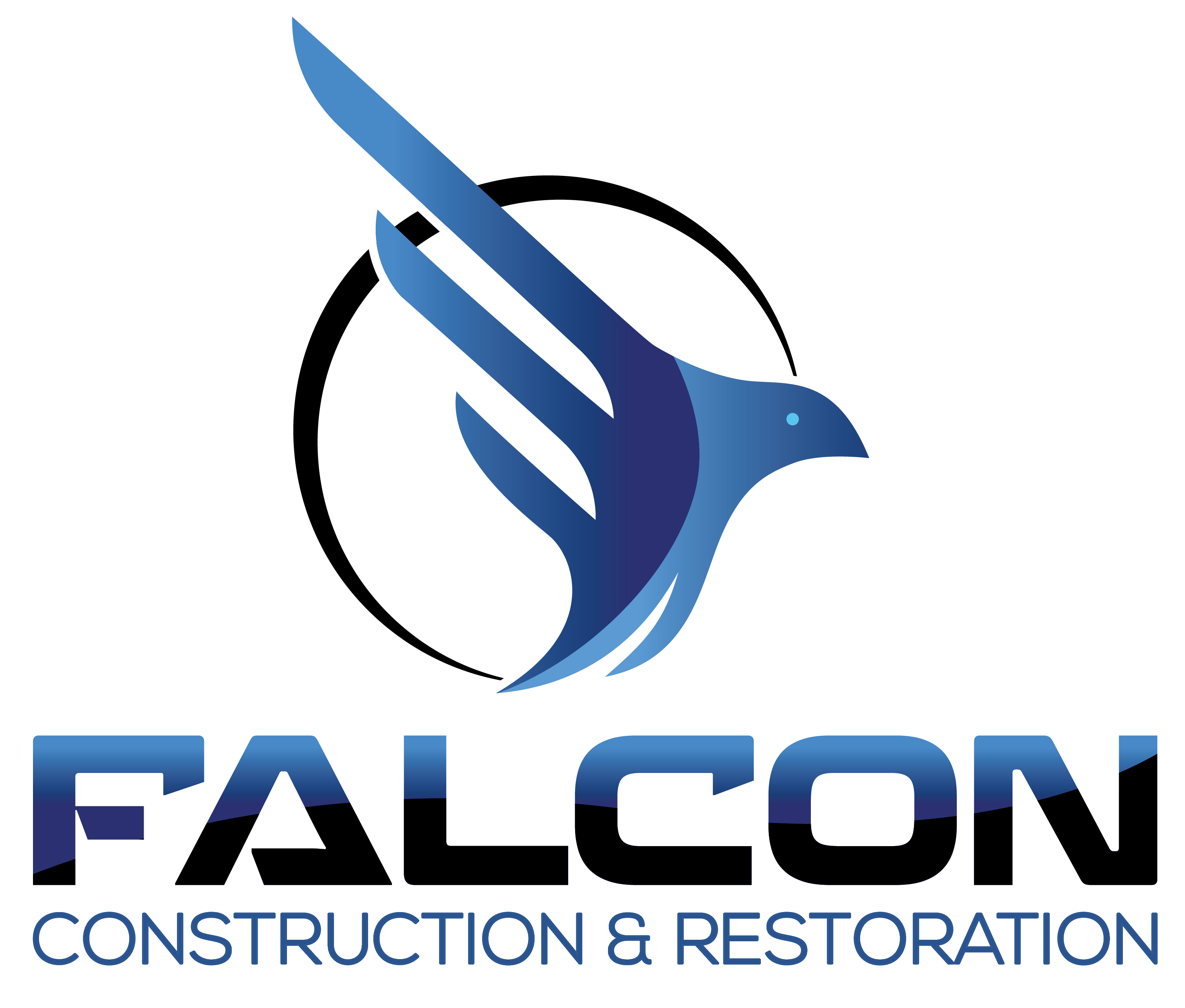 Falcon Construction & Builders, Inc. Logo