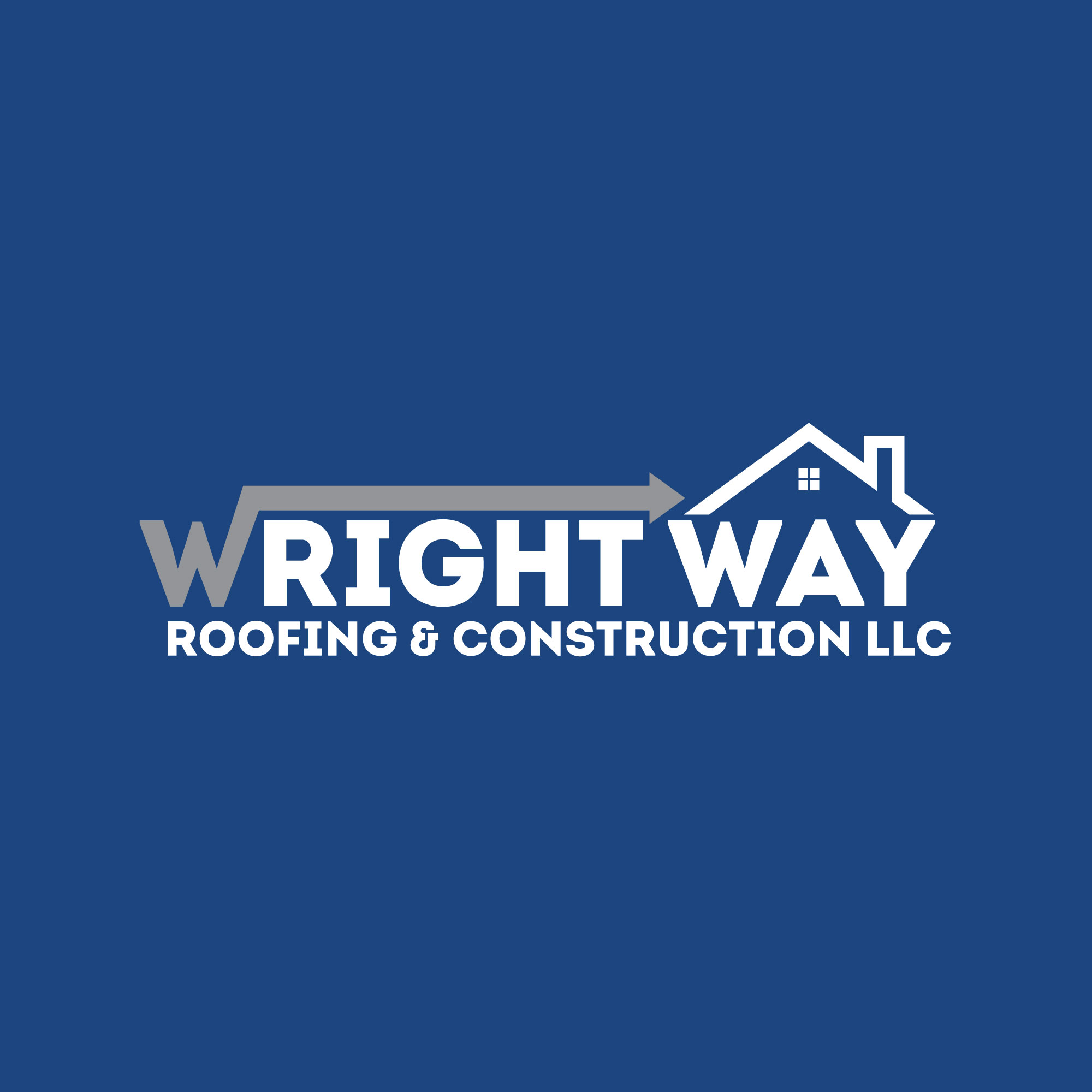 Wright Way Roofing and Construction Logo