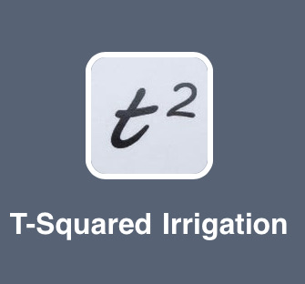 T-Squared Irrigation Logo