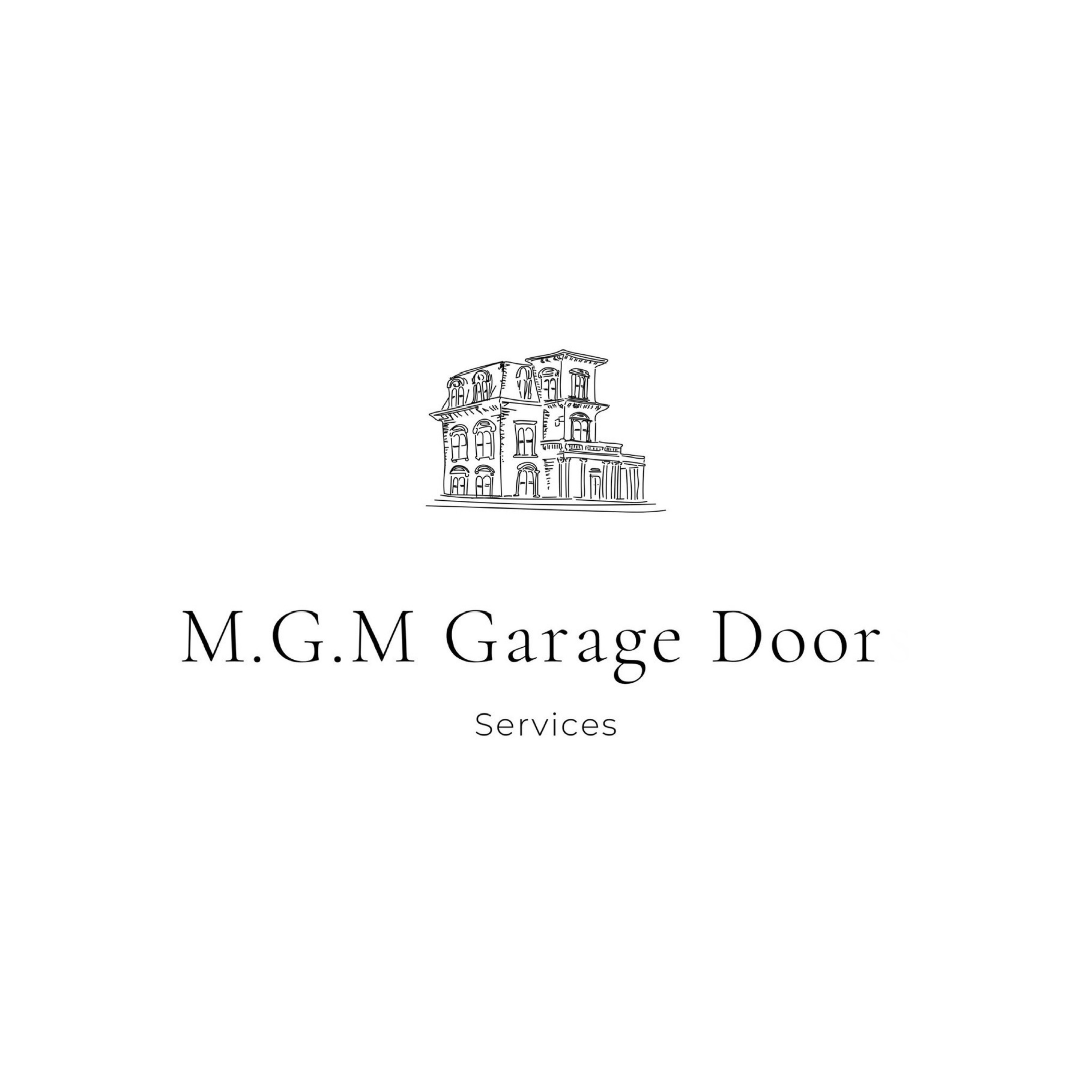 M.G.M Garage Door Services Logo