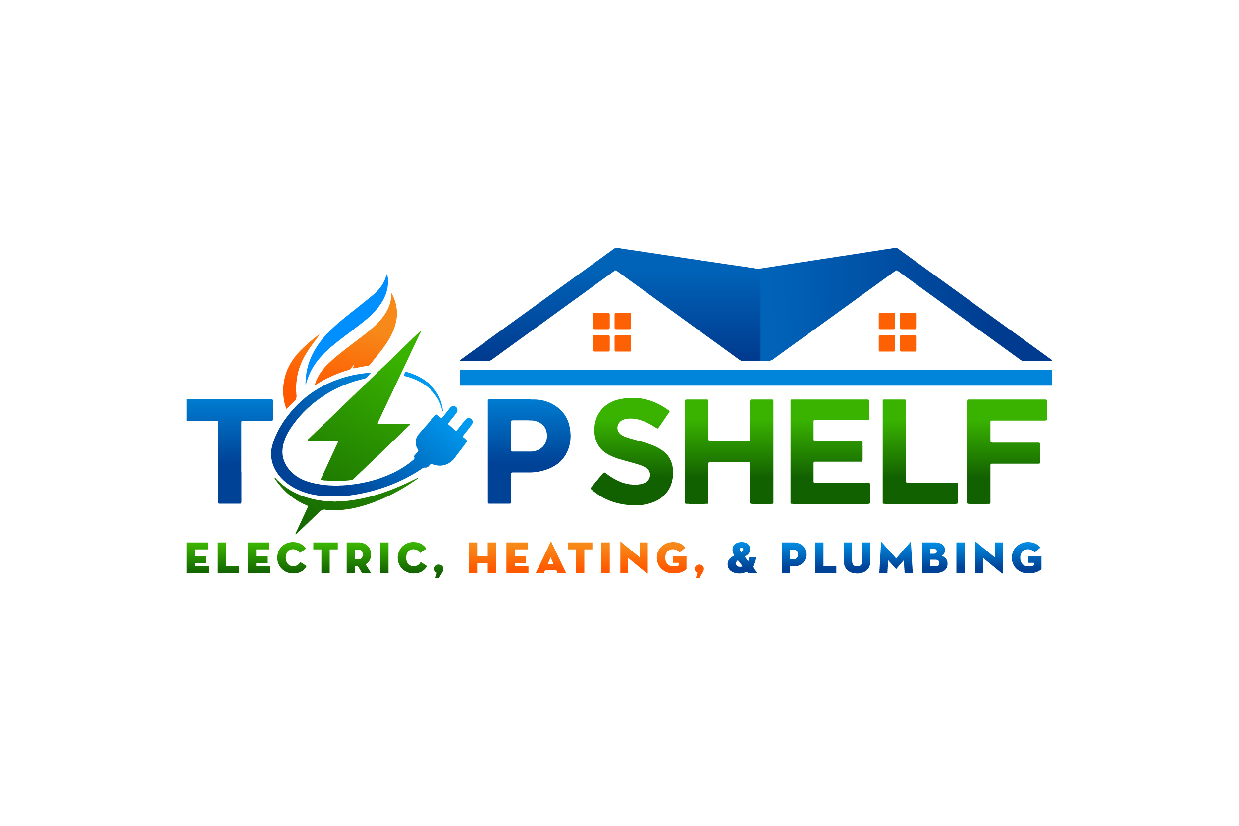 Top Shelf Electric Heating & Plumbing Logo