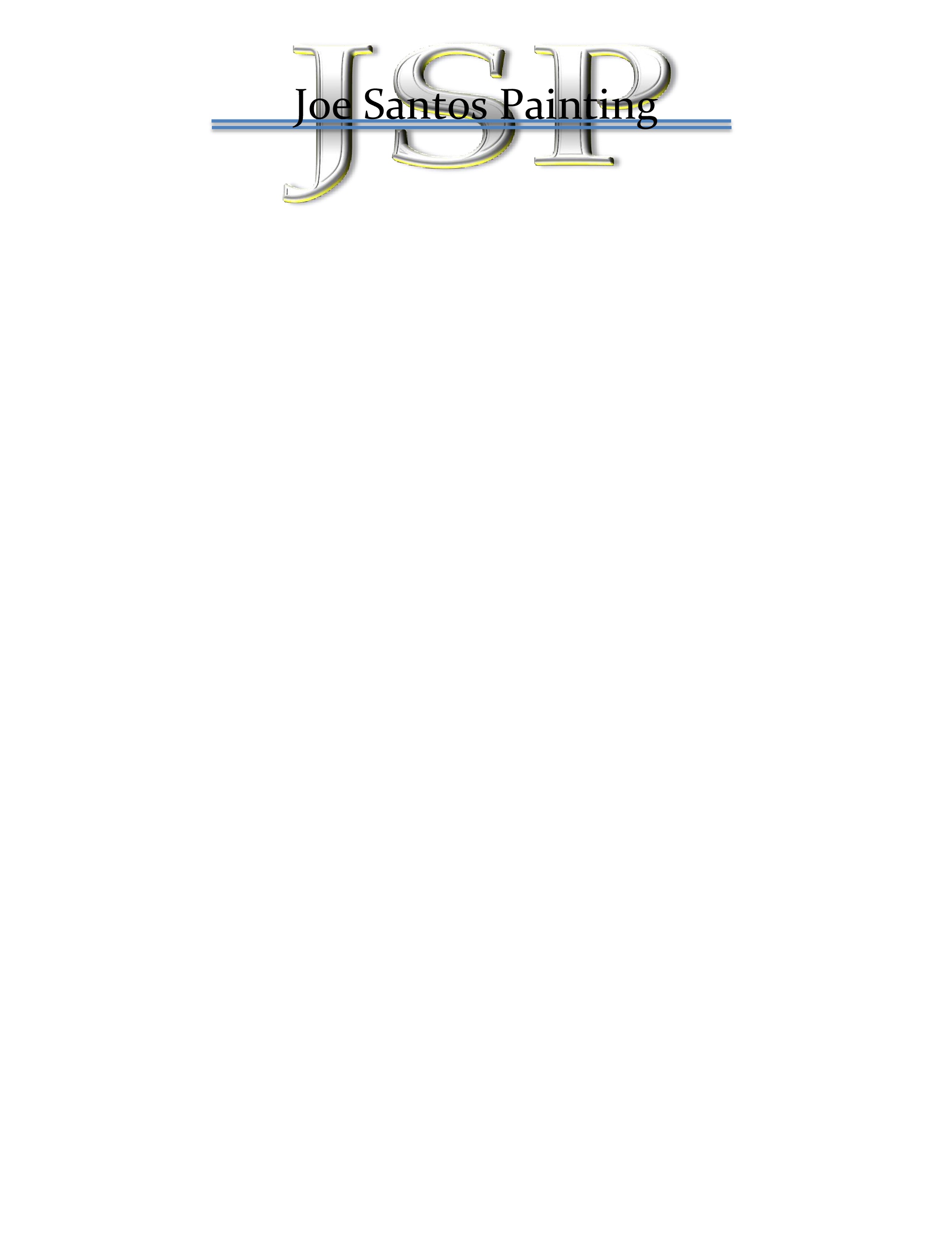 Joe Santos Painting Logo