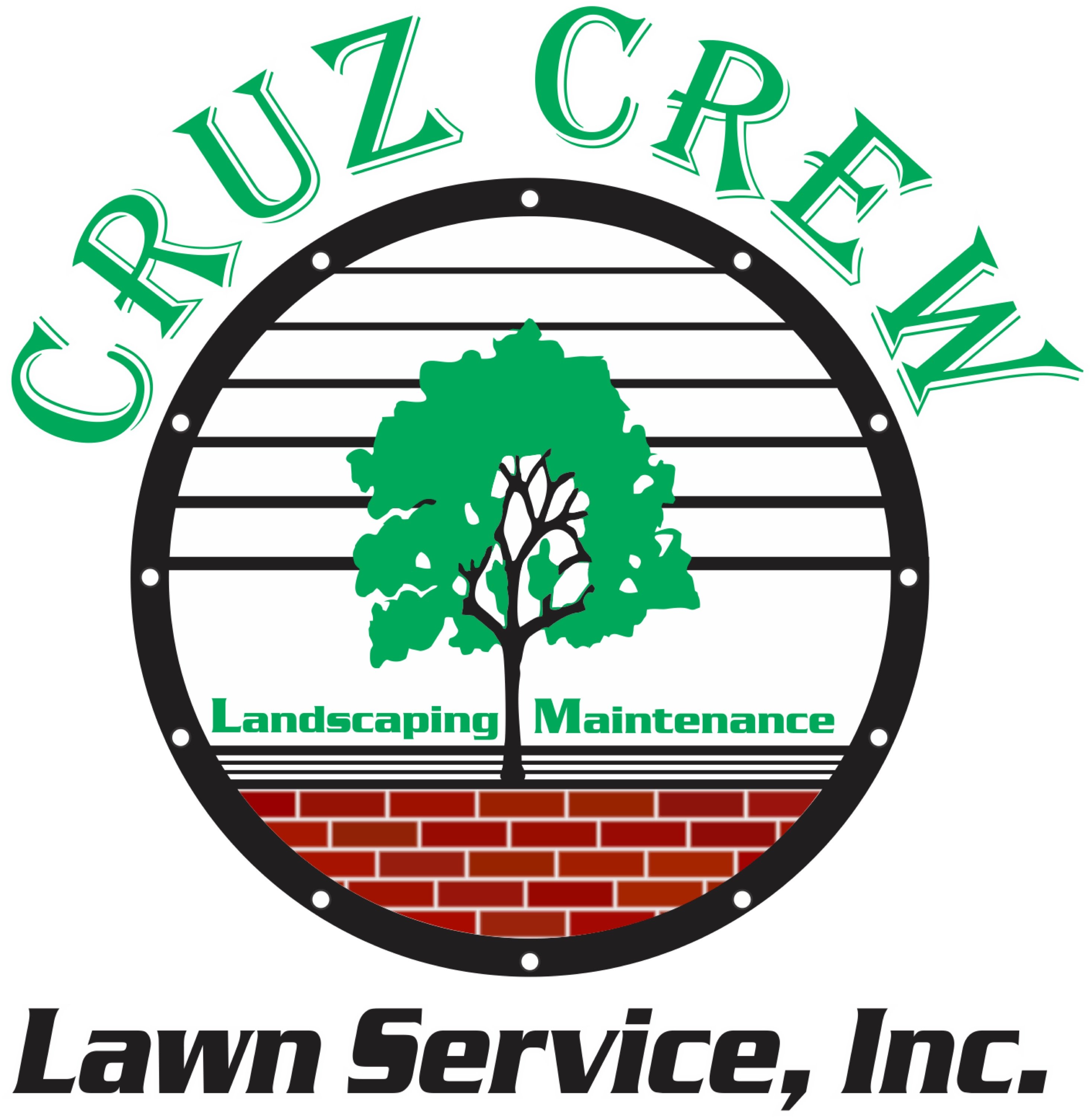 Cruz Crew Lawn Service Logo
